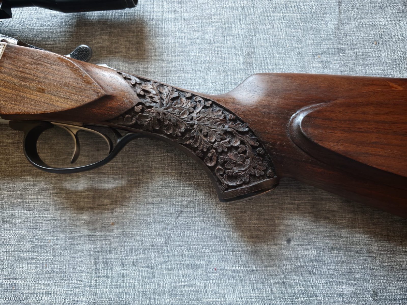 Krieghoff Teck .500NE inkl. Austauschlauf 12/70 Bockdoppelflinte – Bild 2