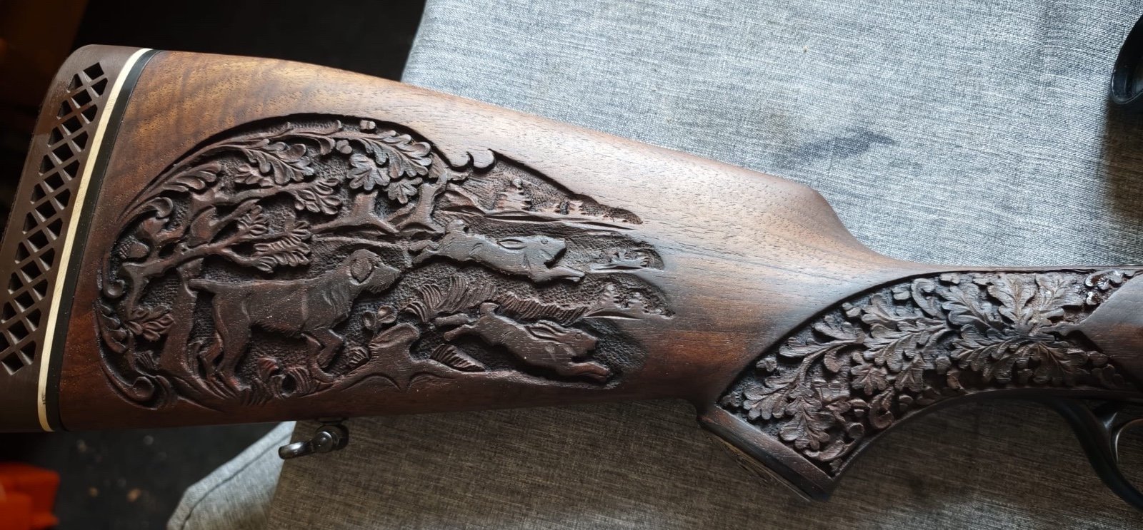 Krieghoff Teck .500NE inkl. Austauschlauf 12/70 Bockdoppelflinte – Bild 8