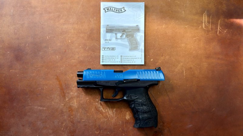 Walther RAM PPQ M2 / T4E Umarex .43 (Blau) – Komplettset inkl. Emergency-Magazin & Koffer & Zubehör – Bild 4