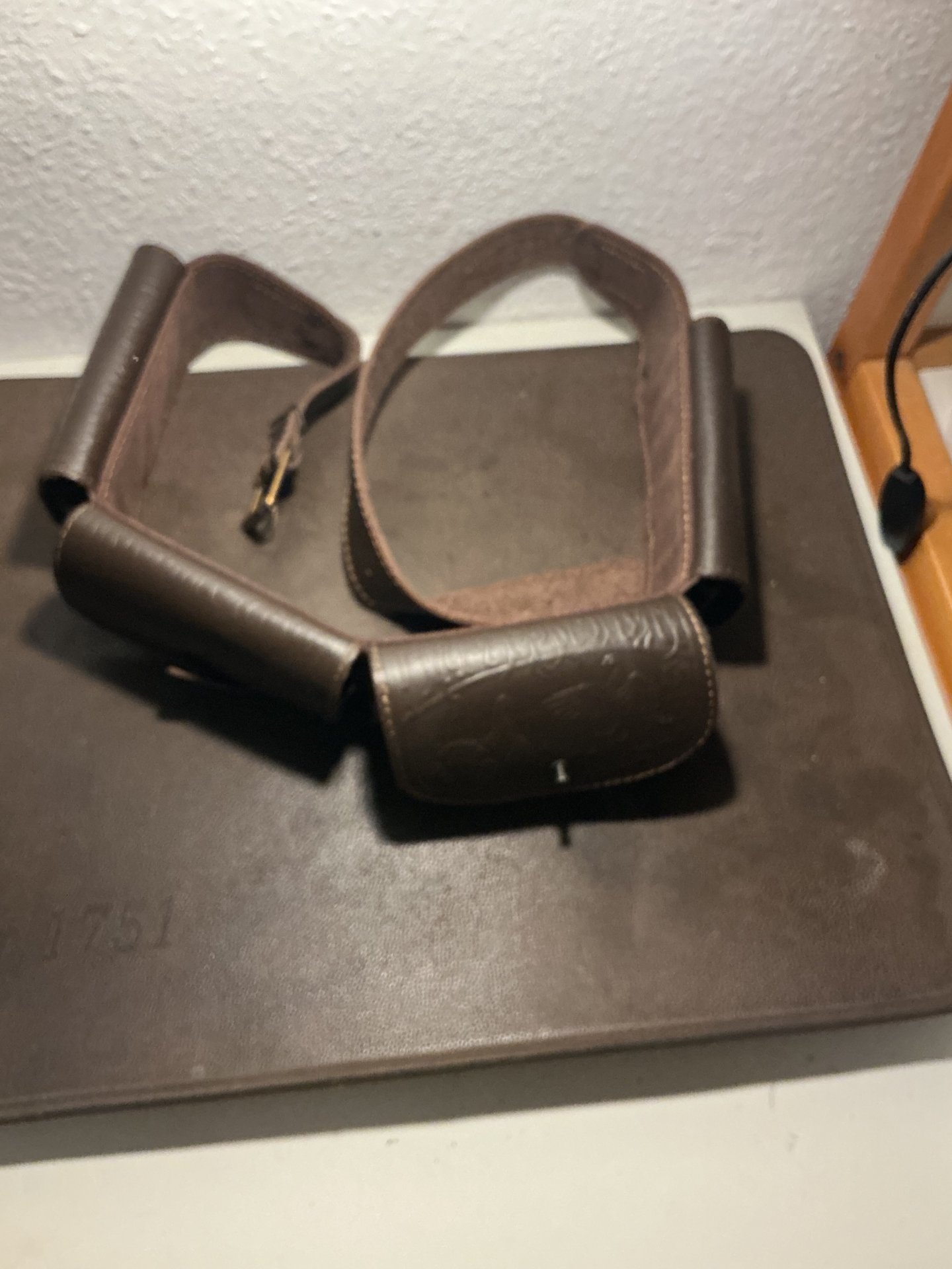 Schinkenfutteral , Jagdtasche,Patronen Gürtel mit Jagdmotiven – Bild 4