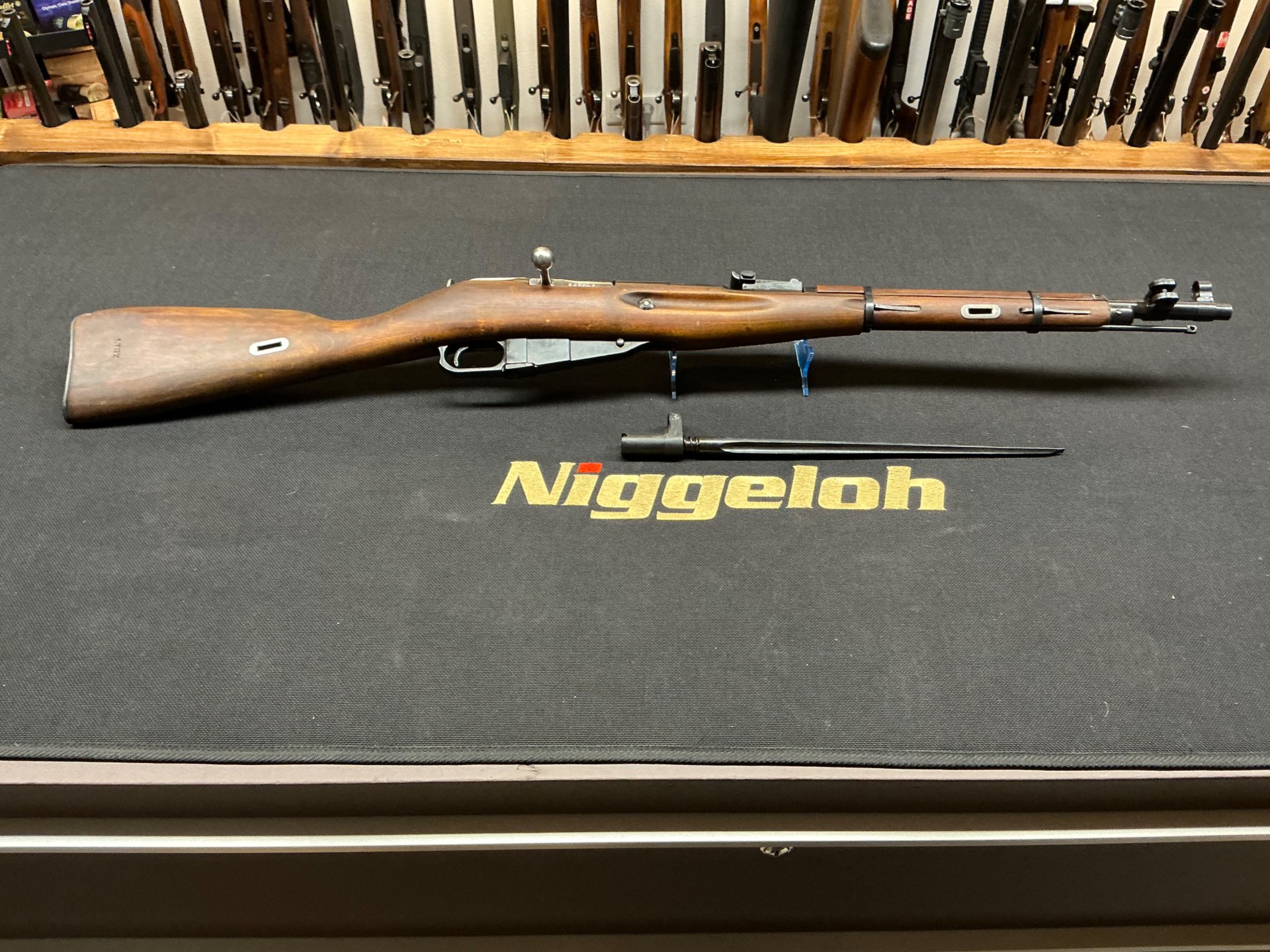 Mosin-Nagant – kurze Variante – Baujahr 1945 – mit Schraubendreherbajonett – Bild 1