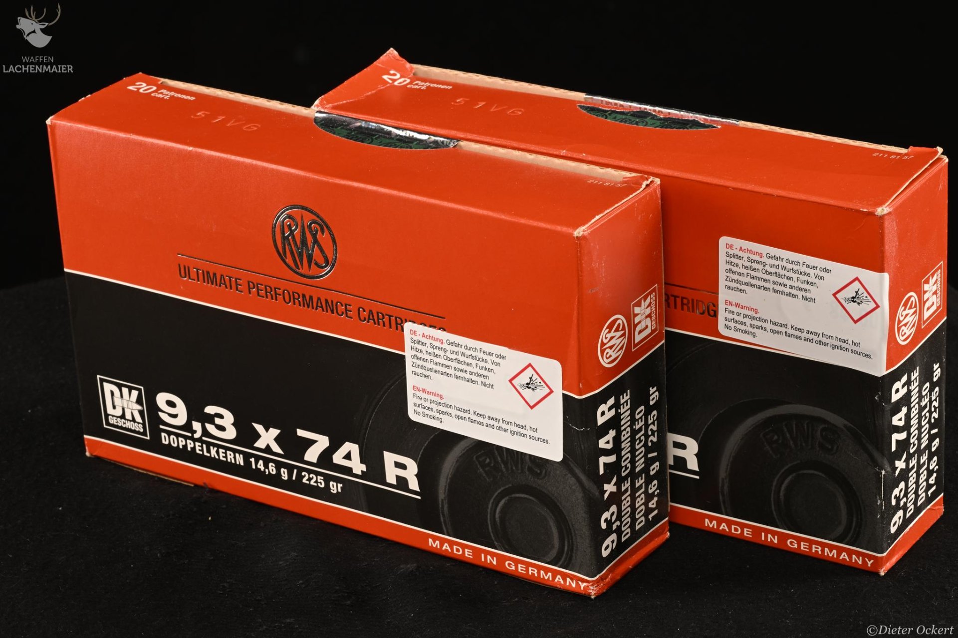 RWS Doppelkern Kaliber 9,3x74R – Bild 2