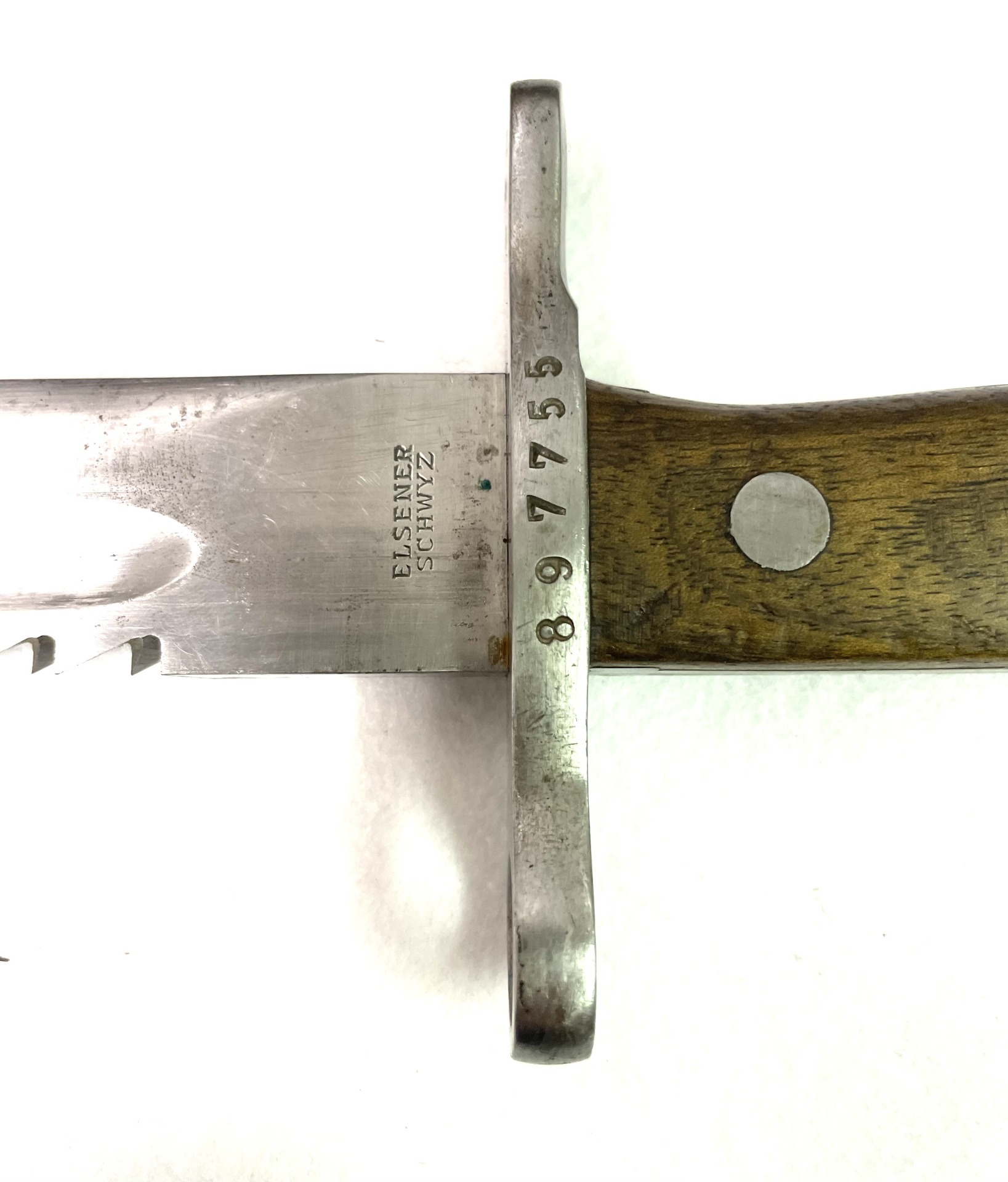 Schweizer Pionier-Bajonett / Säge-Bajonett M1914 K31 K11 – Bild 2