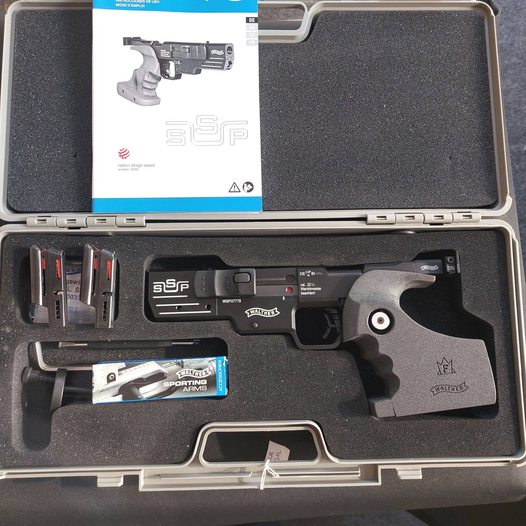 Walther SSP Kal. 22 Lr. rechts – Bild 1