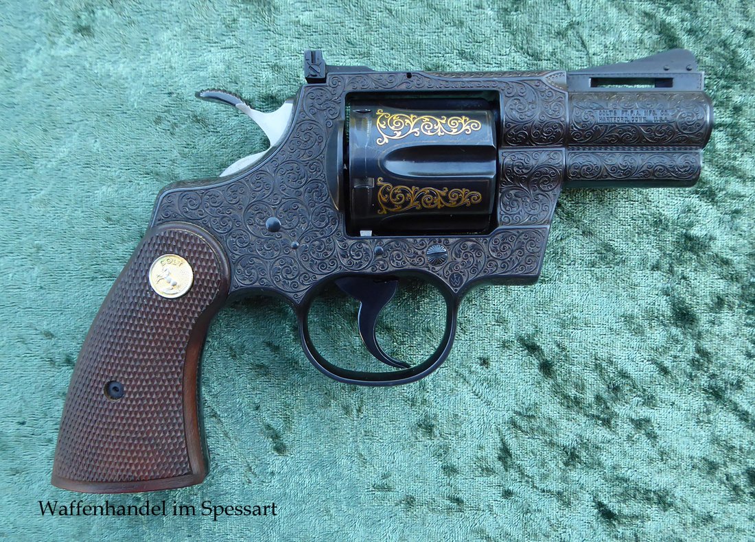 Revolver Colt Python Lauflänge 2,5". Graviert! – Bild 1