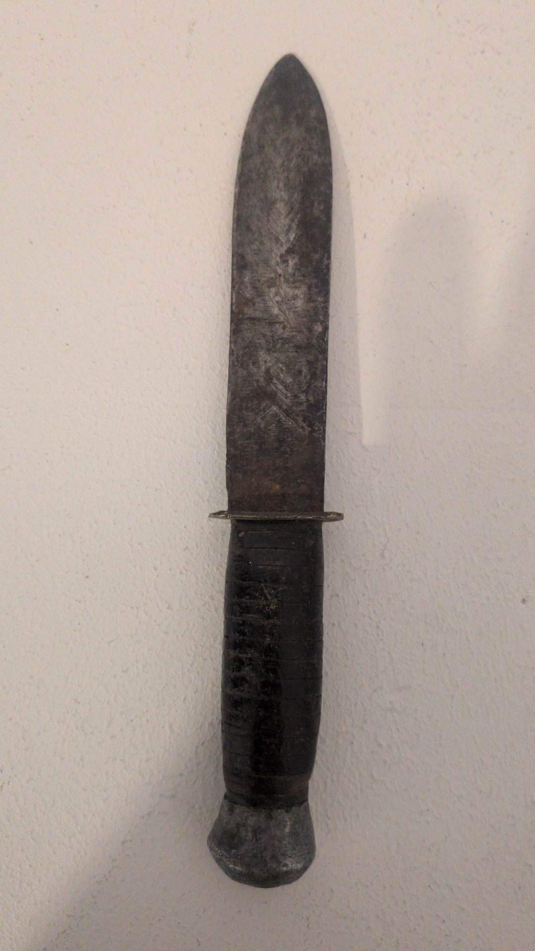 US M3 Kampfmesser Fighting Knife WK2 Original -Restaurationsobjektl – Bild 2