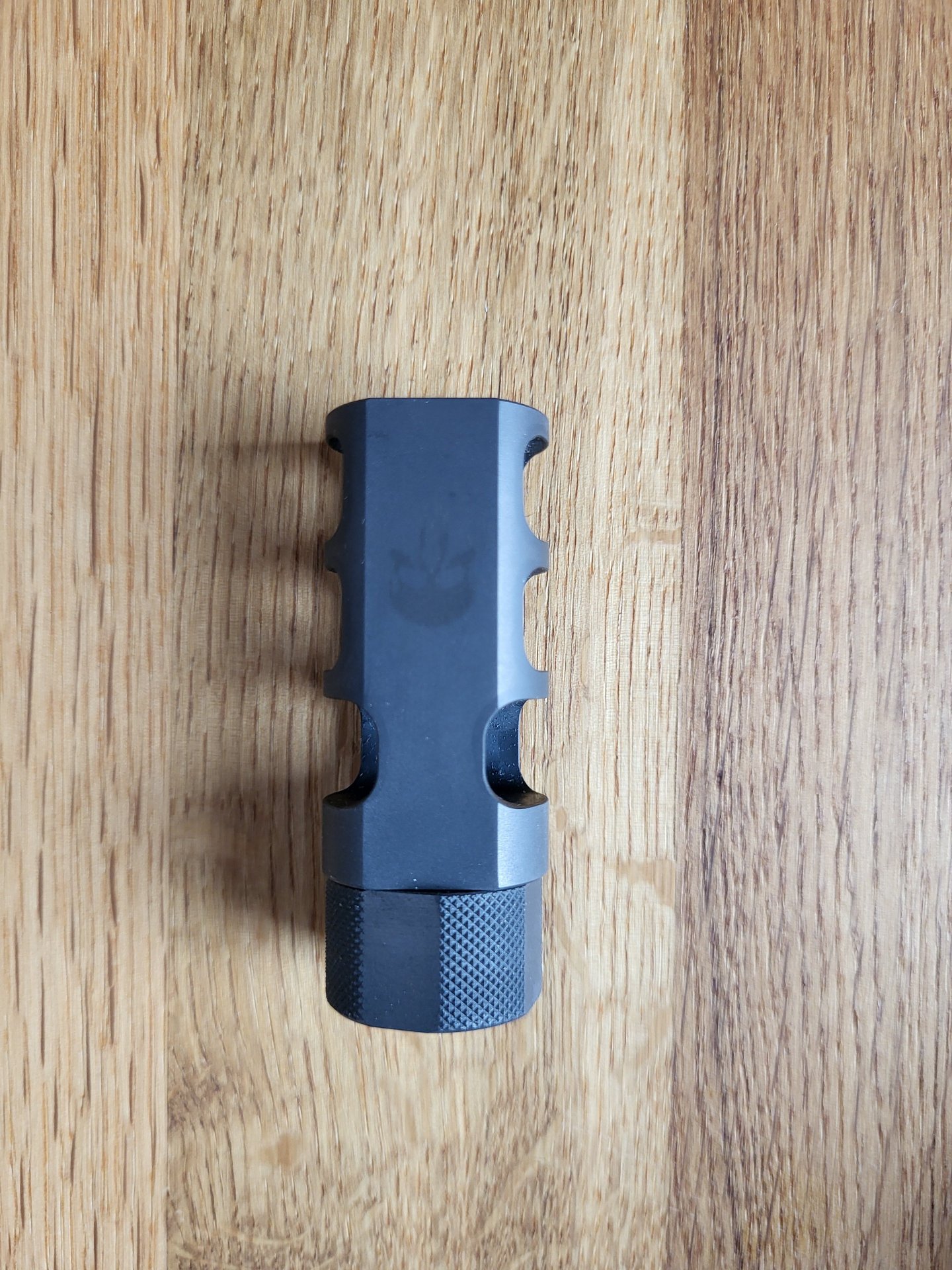 German Gunstock Punisher TAG Mündungsbremse Kaliber 6,5mm - .30 M15X1 Gewinde – Bild 2