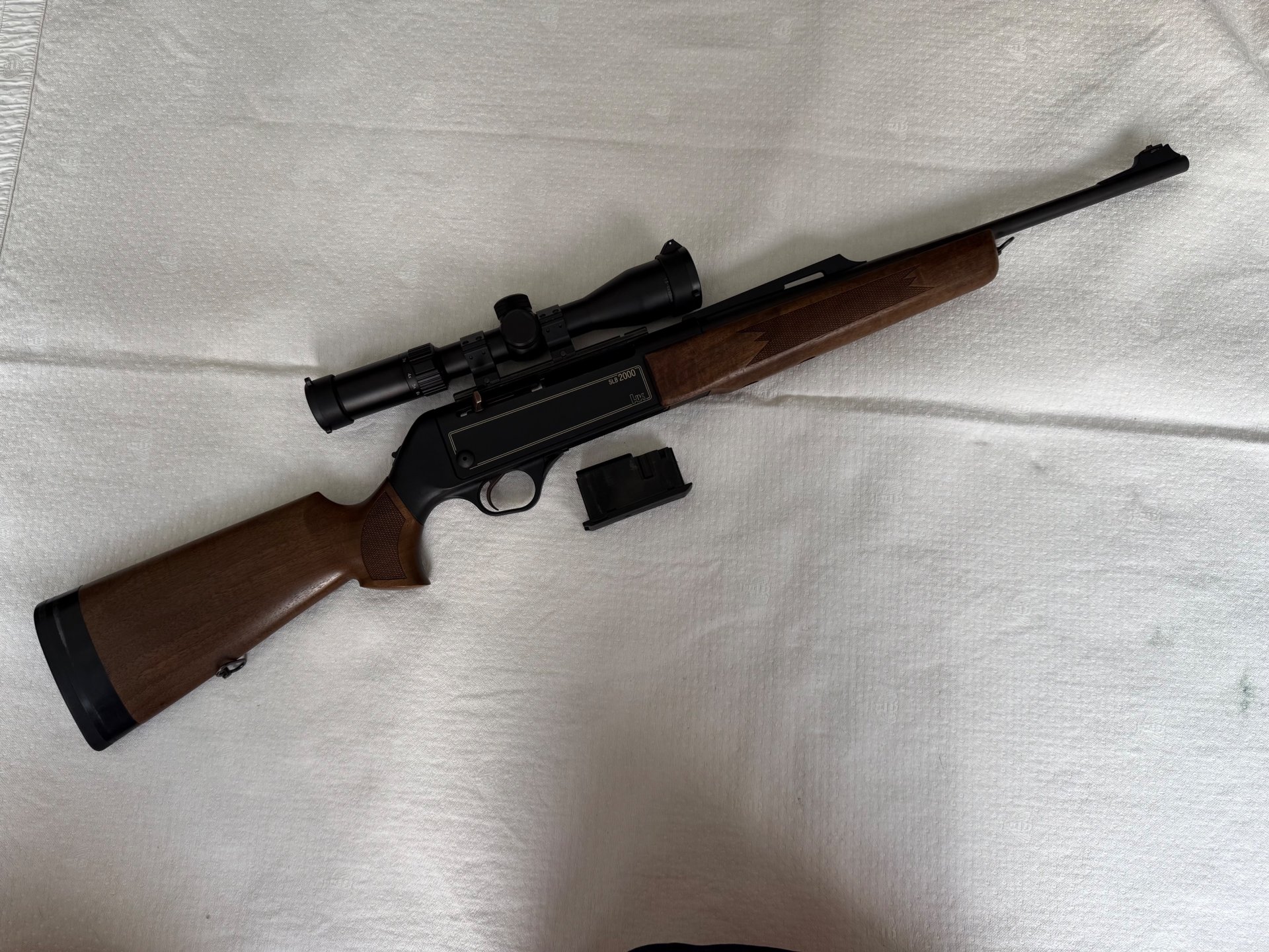 Heckler und Koch HK SLB 2000 Halbautomat 9,3x62 – Bild 1