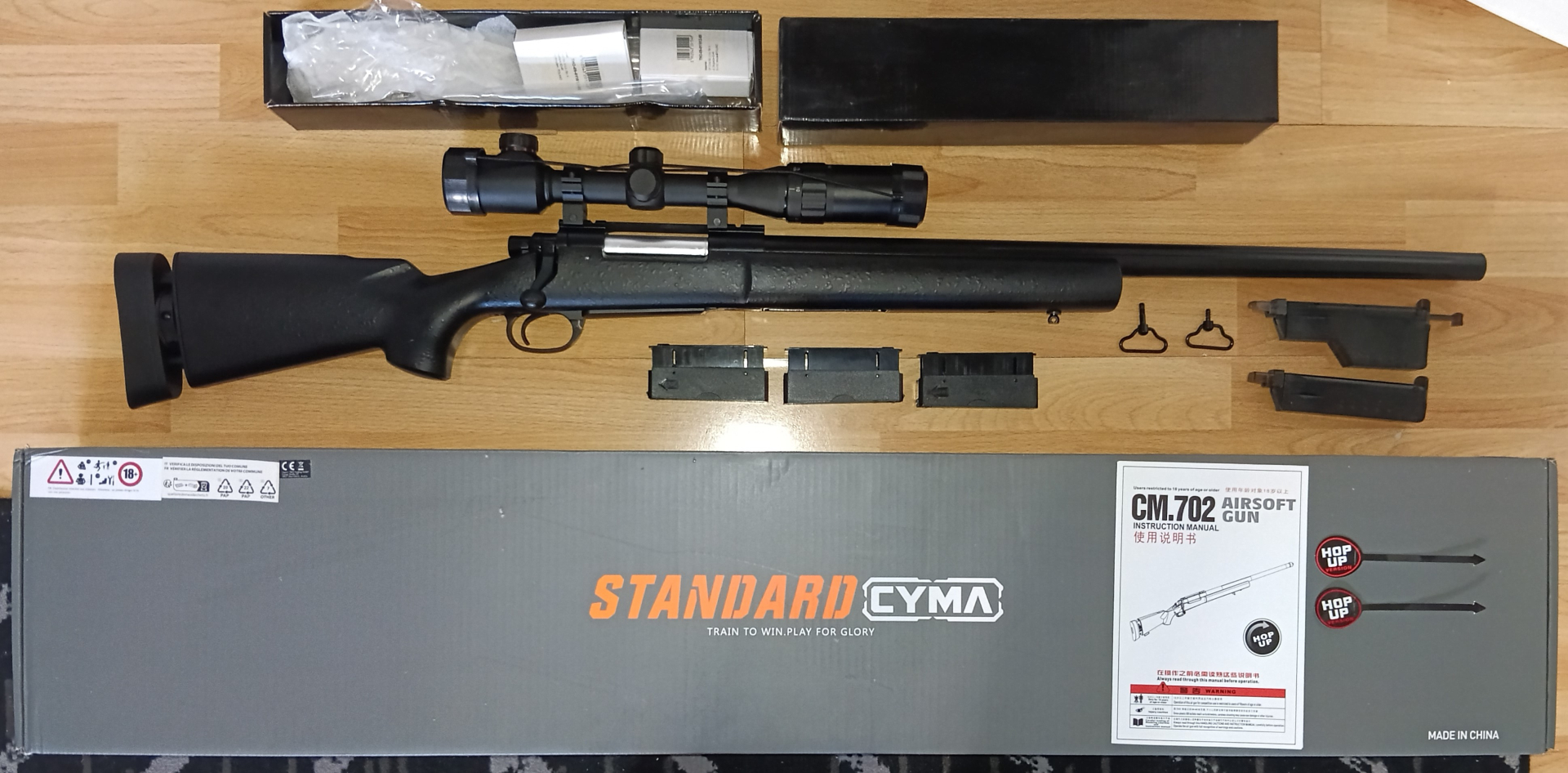 CYMA CM.702 - M24 + ZF 4x32 + ZUBEHÖR – Bild 1