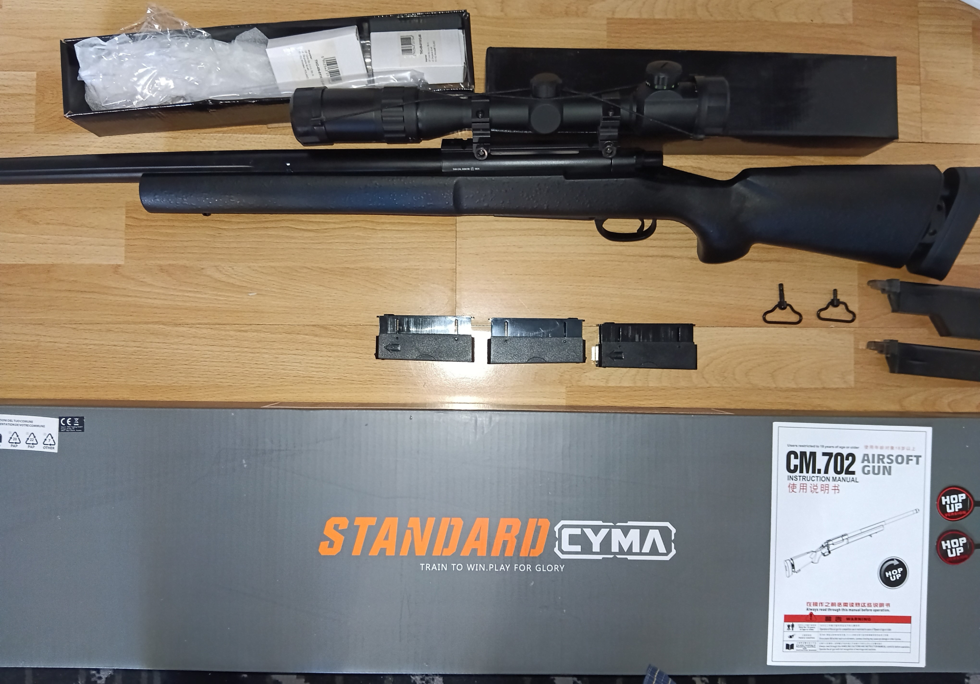 CYMA CM.702 - M24 + ZF 4x32 + ZUBEHÖR – Bild 2