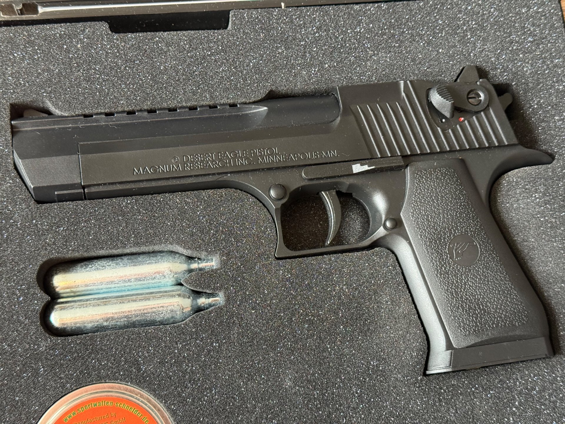 Magnum Research Desert Eagle schwarz Co2-Pistole #005 – Bild 2