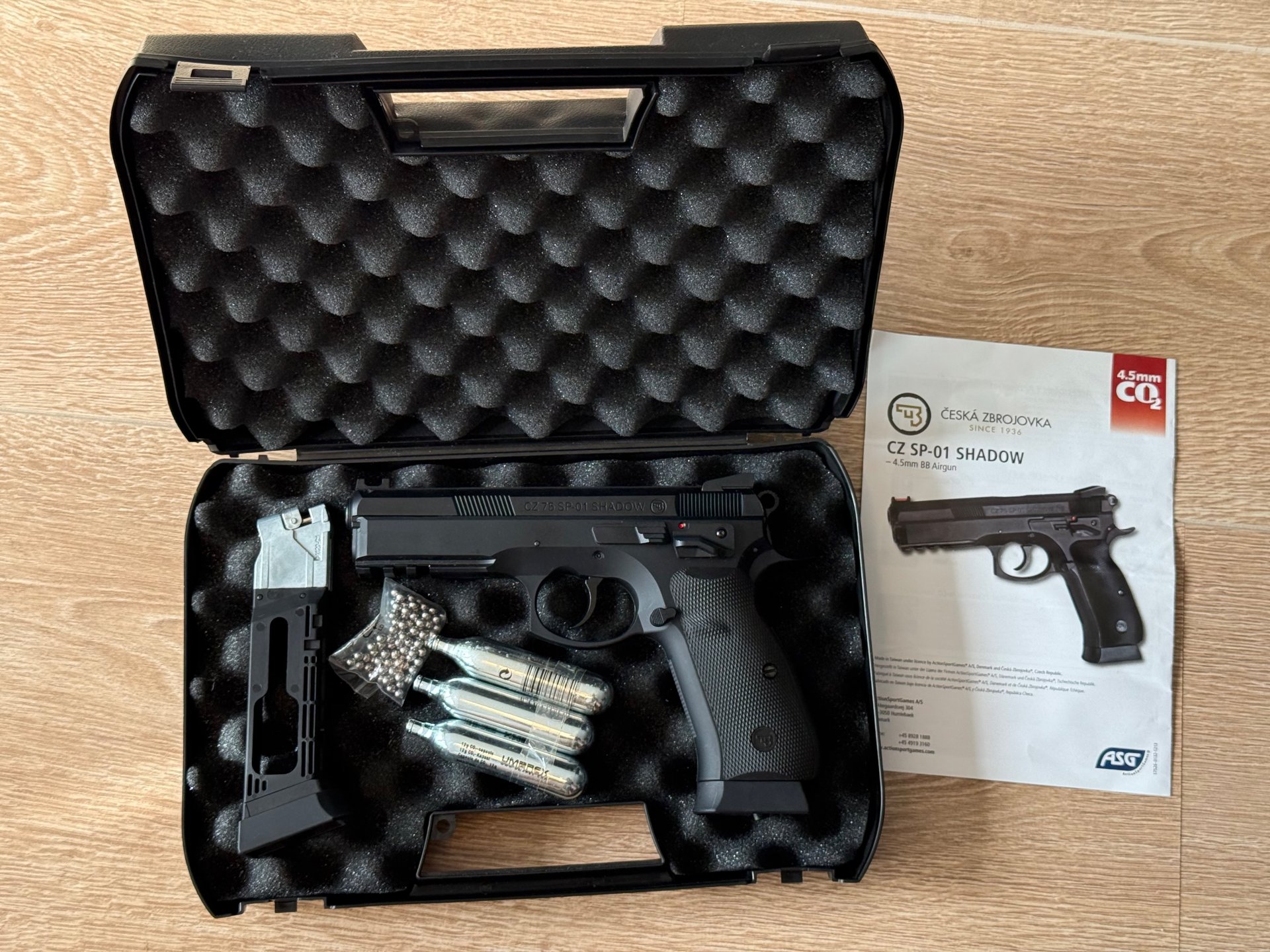 CZ SP-01 Shadow schwarz Co2-Pistole #006 – Bild 1