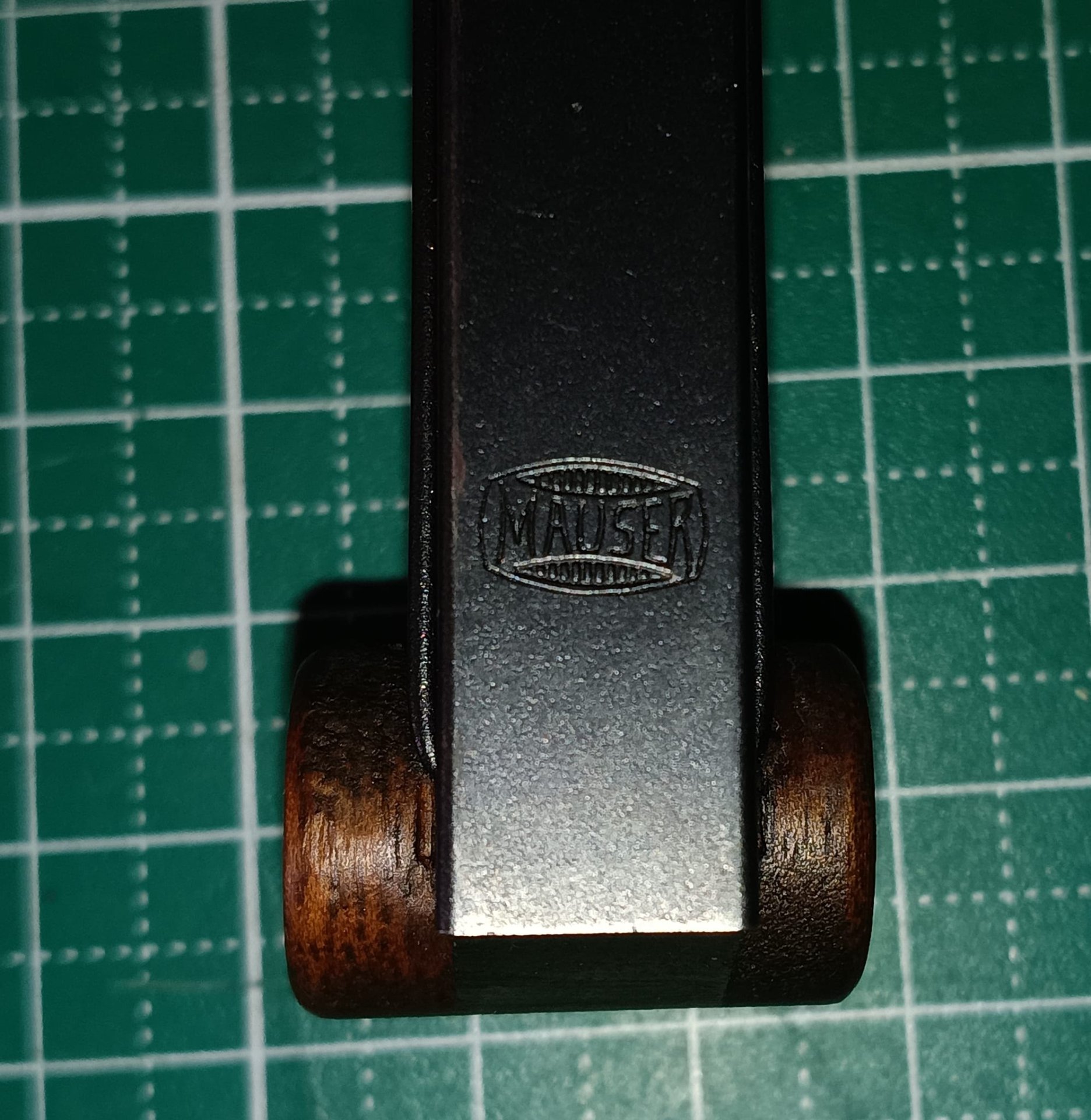 Originales Magazin Parabellum 08 9mm Luger Holzboden – Bild 1
