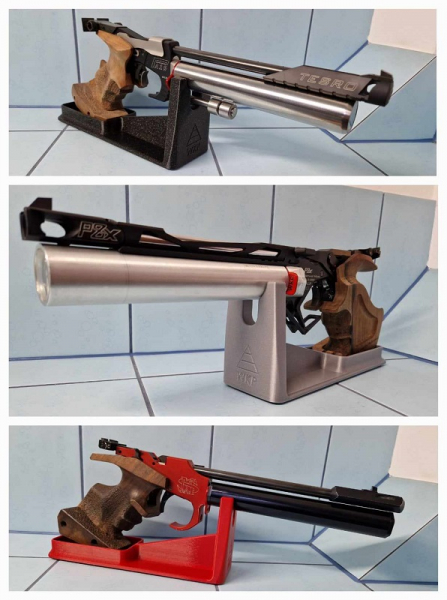 Luftpistolenständer Luftpistolenhalter Feinwerkbau Walther Steyr Anschütz Morini Tesro Neuheit WKP – Bild 1