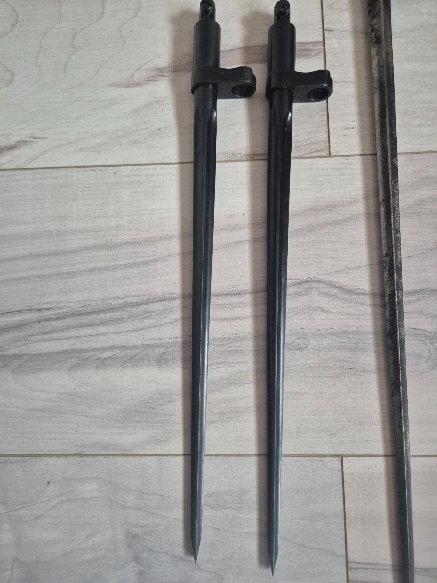 3 sowjetische Mosin-Nagant Bajonette – Bild 2