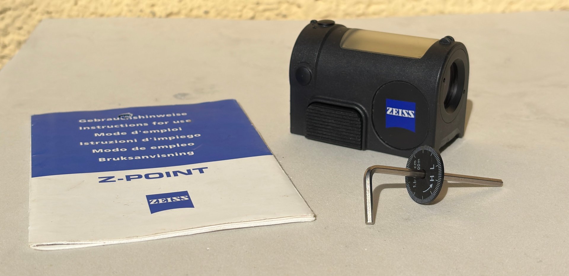 ZEISS Rotpunktvisier Z-Point 3,5 MOA - RSA Reddot – Bild 1