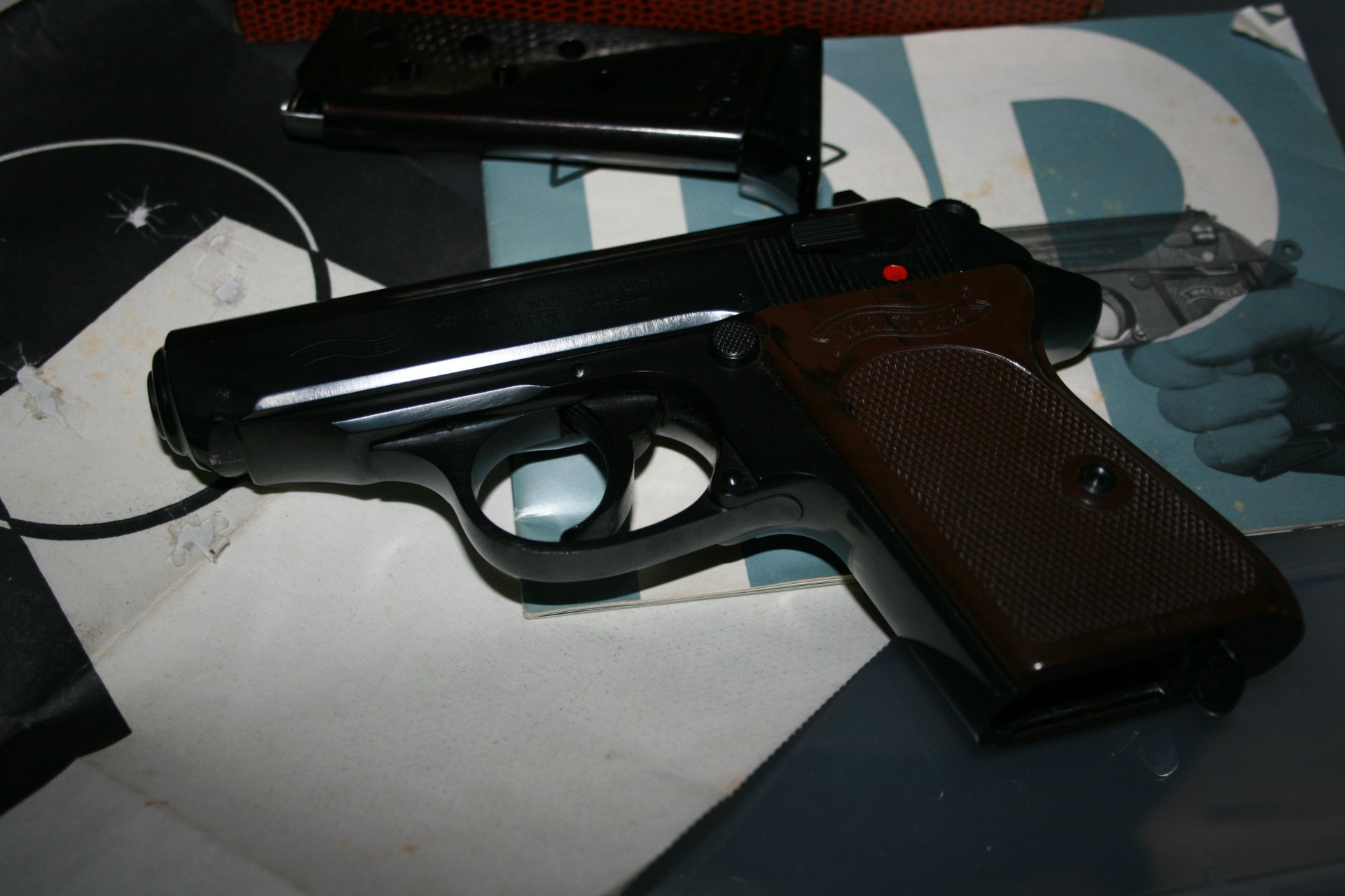 Walther PPK 7,65mm .32 Auto sehr guter Zustand mit Holster, Zubehör in OVP – Bild 4