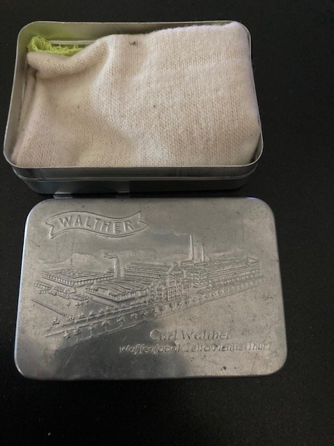 WALTHER ZELLA MEHLIS DOSE ZUBEHÖR VOR 1945 – Bild 1