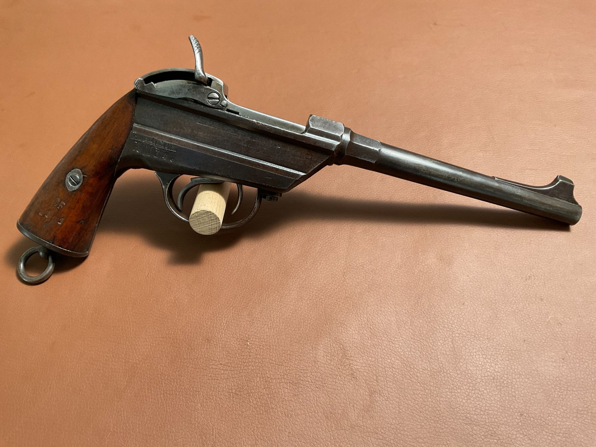 Bayerische Werder Pistole M1869 im Kaliber 11,5x35Werder SNR 2191 – Bild 2