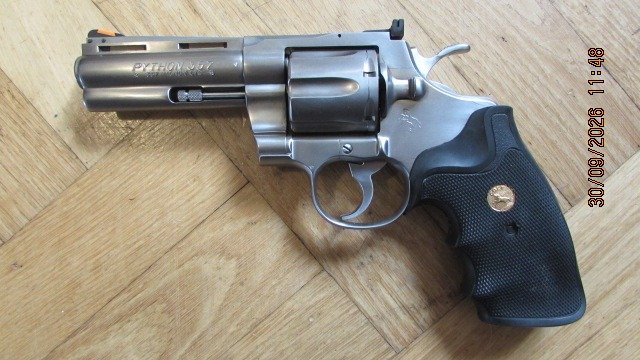 Colt Python stainless 4“, Kal. .357Mag – Bild 1