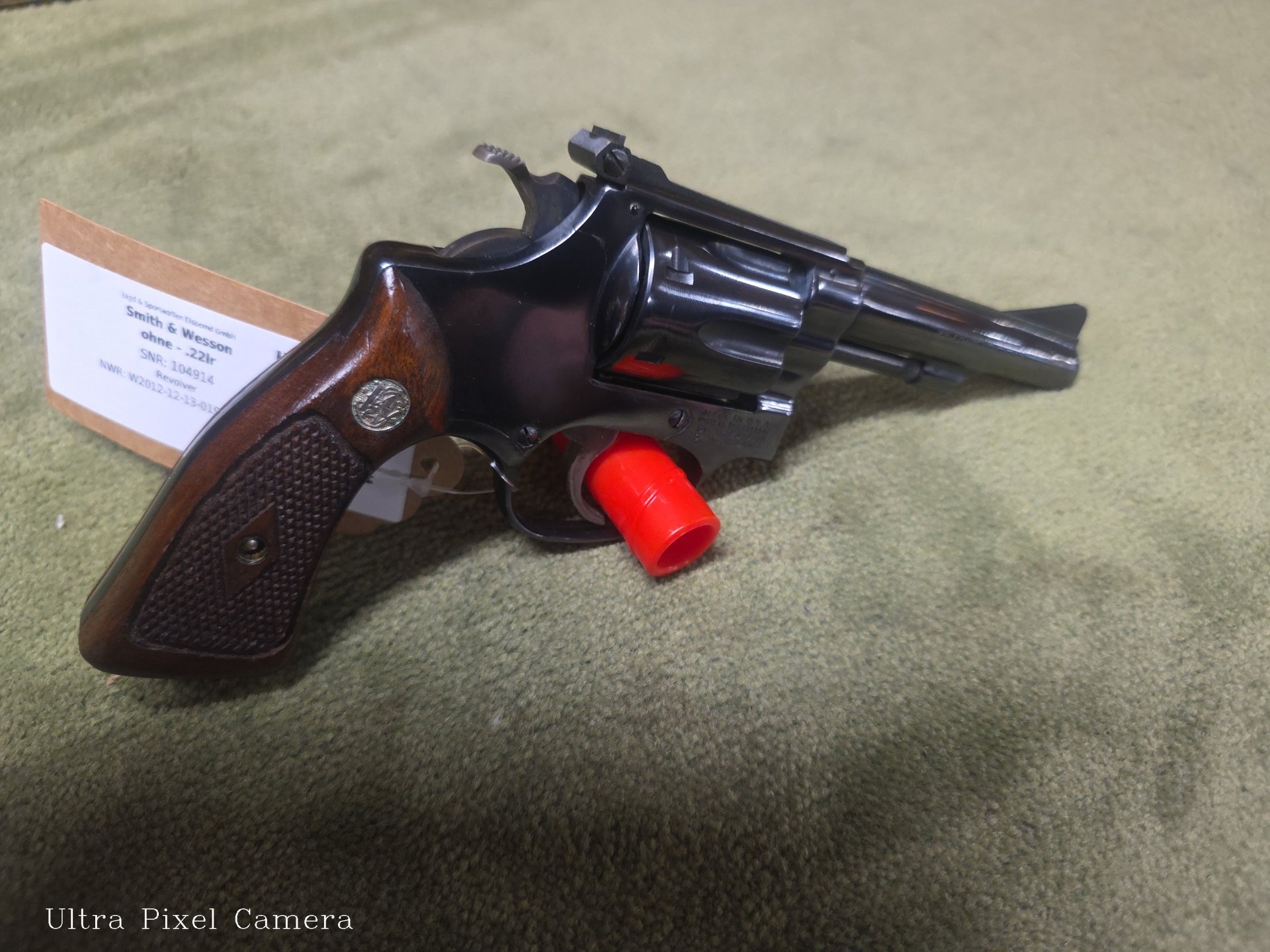Rarität Smith & Wesson .22//32 Kit Mod NO. 34 Long Rifle CTG Sammlerstück – Bild 4
