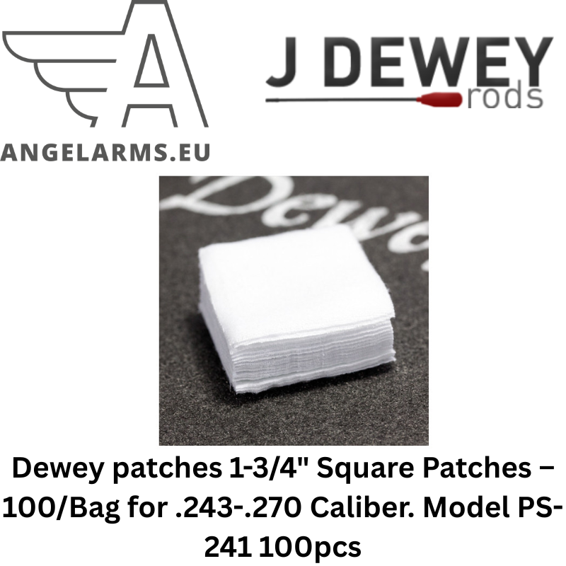 Dewey patches 1-3/4" Tasche für .243-.270 Kaliber. Modell BPS-241 100pcs www.angelarms.eu – Bild 2