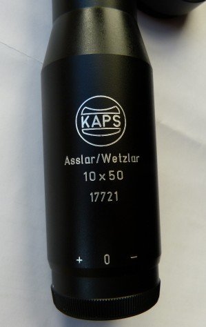 Zielfernrohr Kaps 10x50 (Behördenglas, Scharfschützen, Sniper) – Bild 3