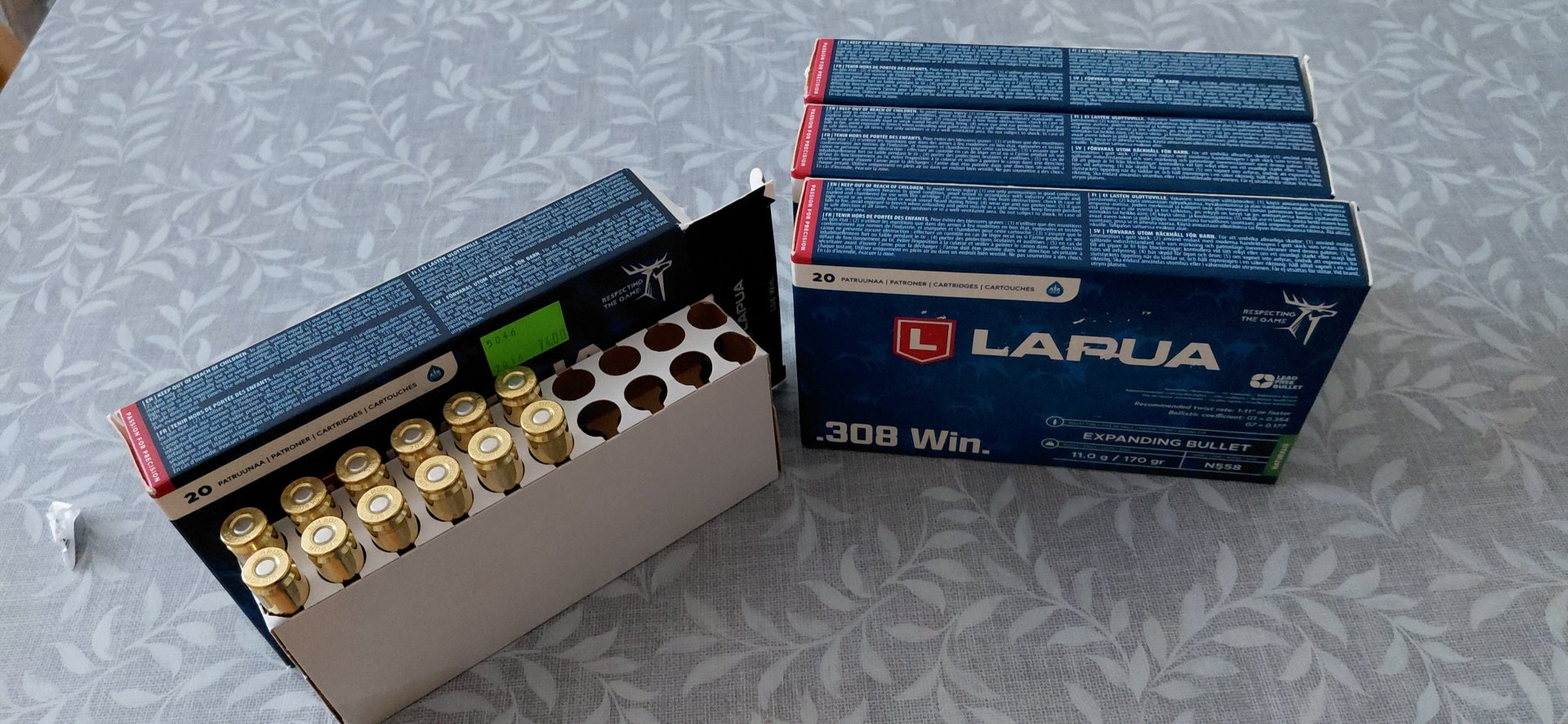 72 Stück Lapua Naturalis .308 Win 11,0 g / 170gr – Bild 1