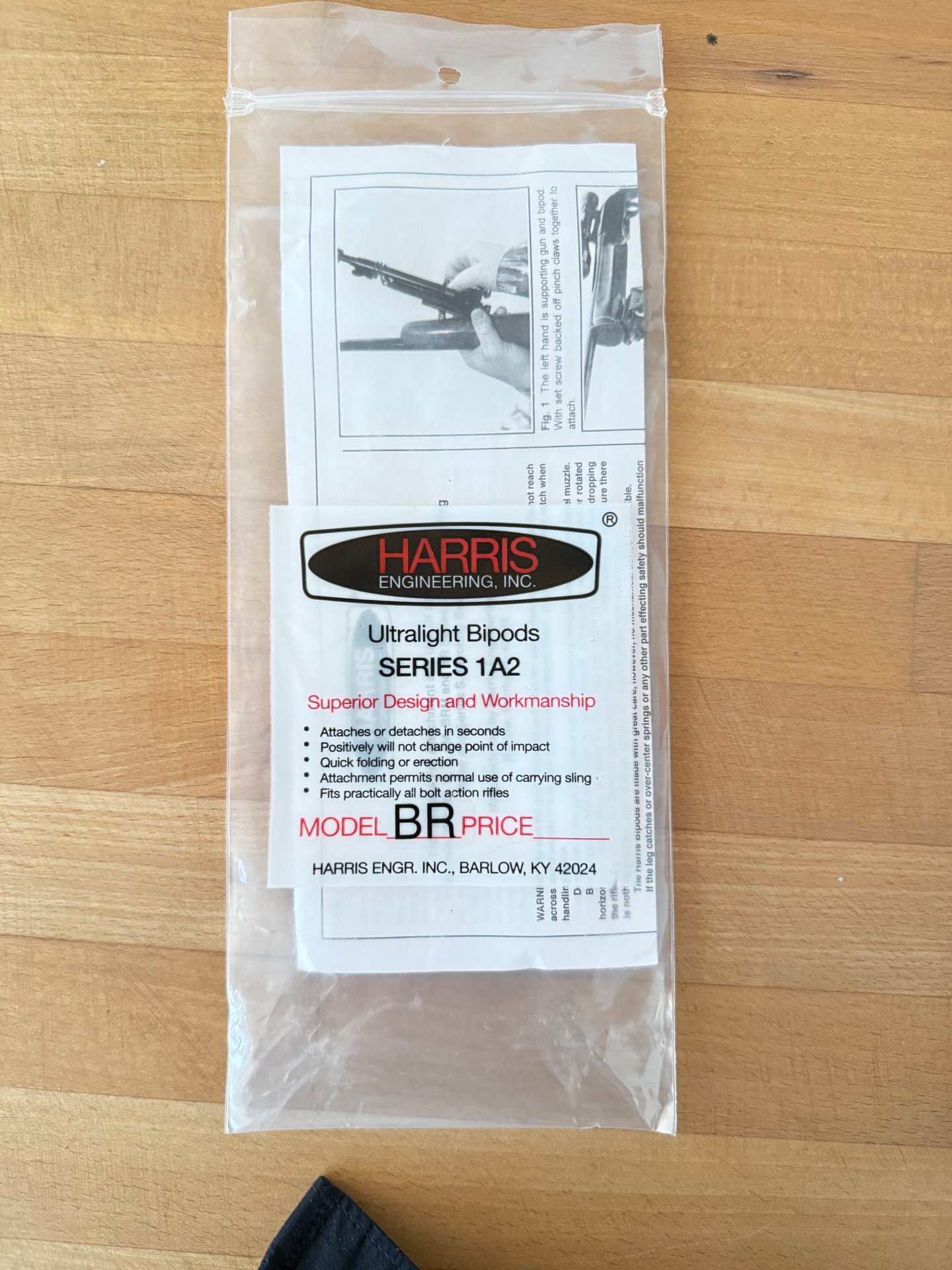 Harris Zweibein 1A2 BR – Bild 3