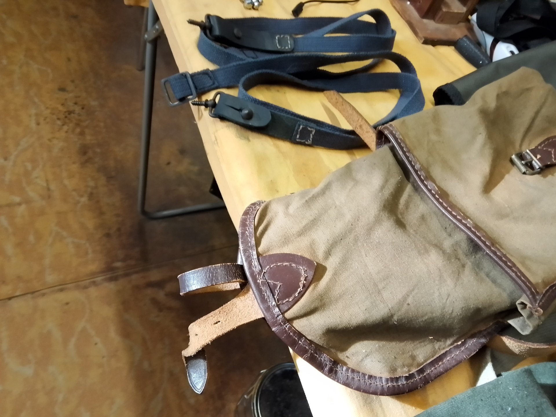 3 Gewehrtaschen,2x klein,1x gross u.2 Gurte neu für Repetierer Haenel – Bild 4