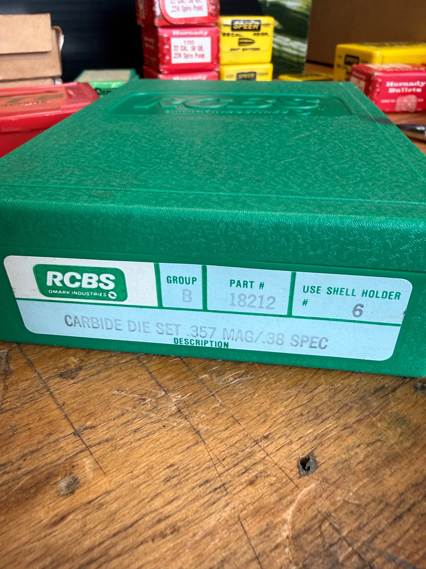 RCBS Wiederladematritzen Set Carbide Die Set .357Mag/.38 Special. – Bild 2