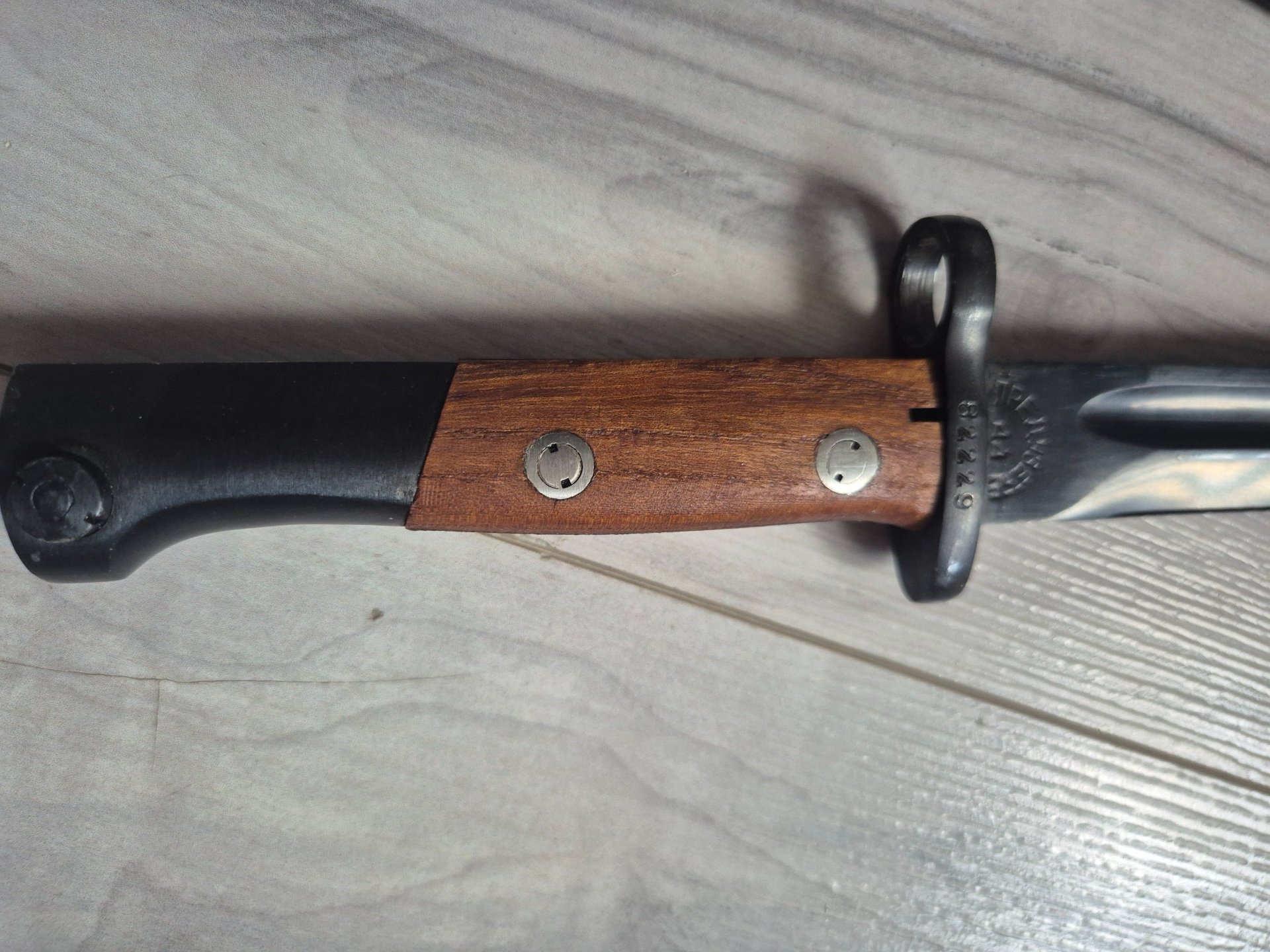 Jugoslawisches Messerbajonett - Modell M1948 - Nummerngleich- Top – Bild 3