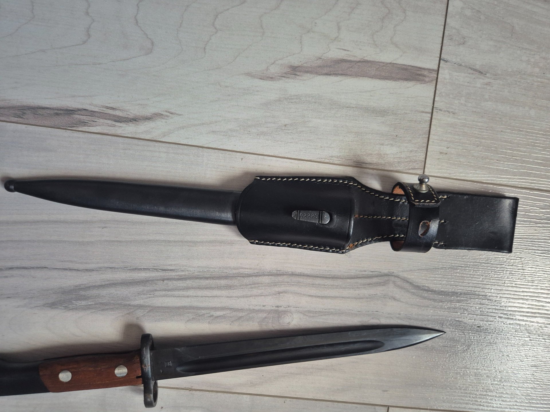 Jugoslawisches Messerbajonett - Modell M1948 - Nummerngleich- Top – Bild 6
