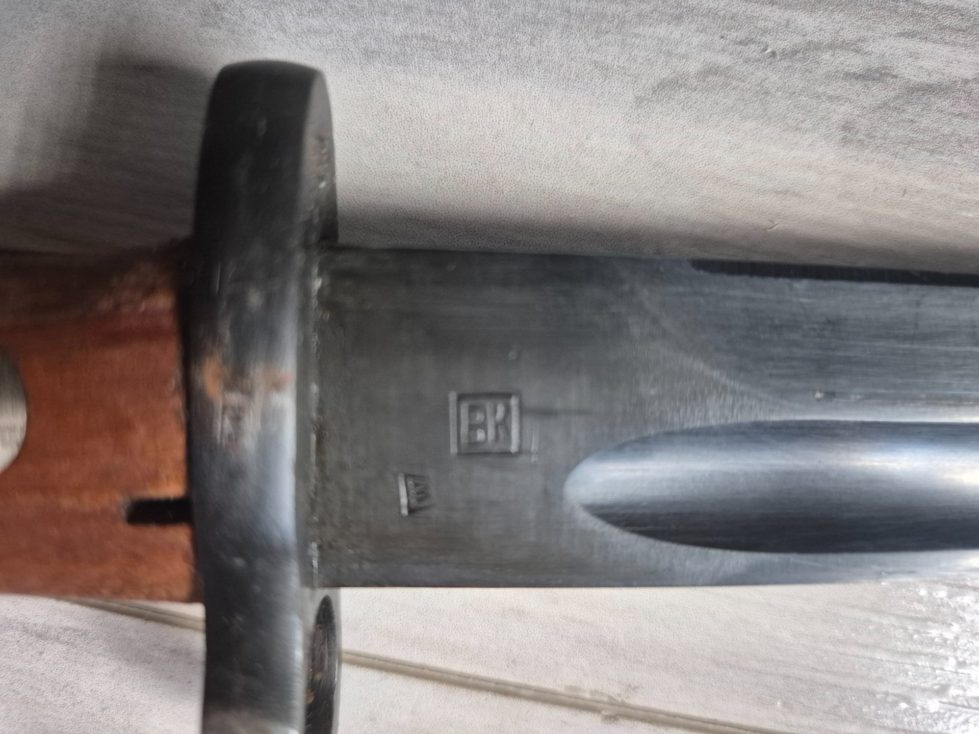 Jugoslawisches Messerbajonett - Modell M1948 - Nummerngleich- Top – Bild 4