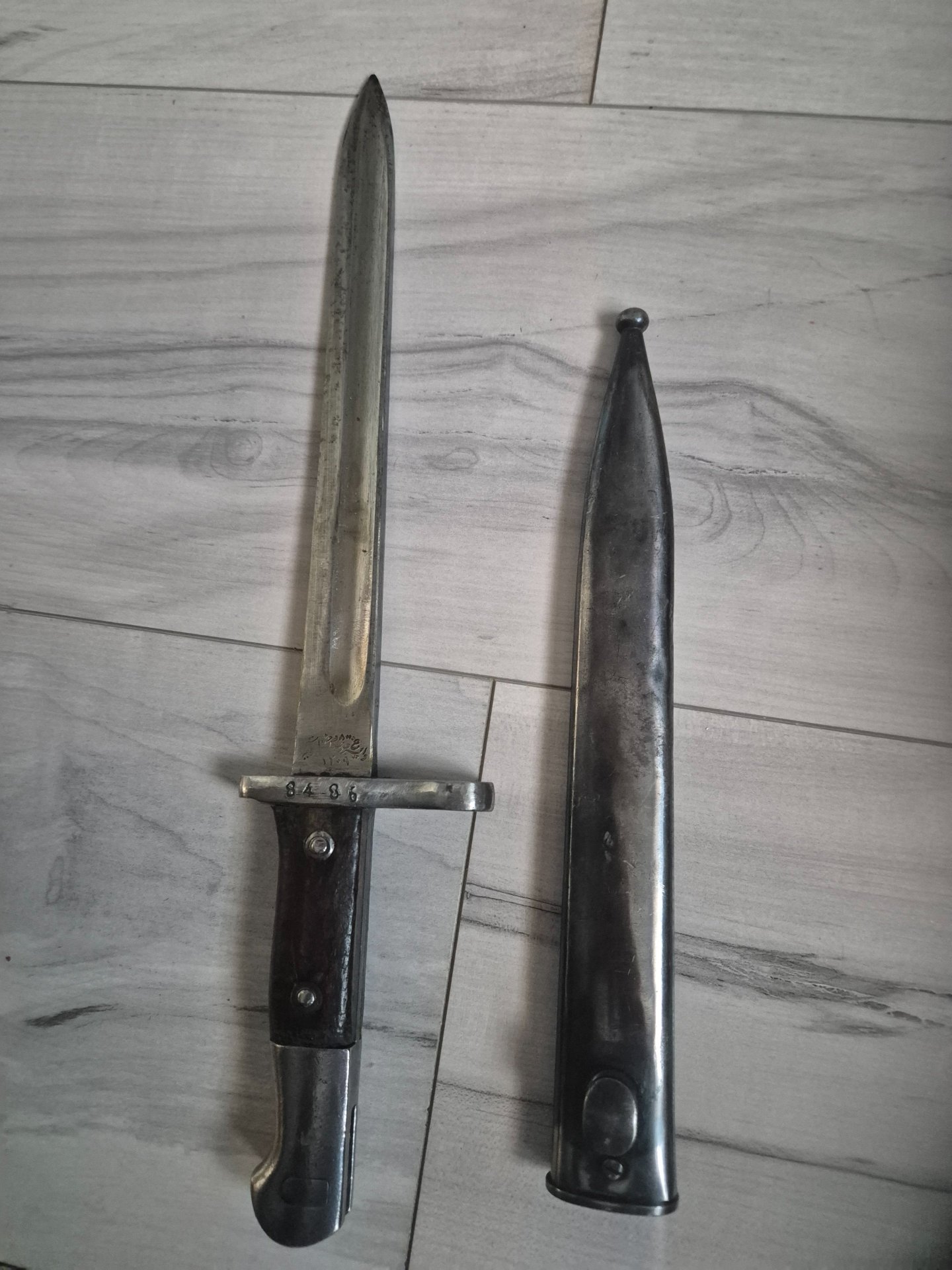 Türkisches Mauser Bajonett Modell 1935 - Ankara - inkl Scheide – Bild 1