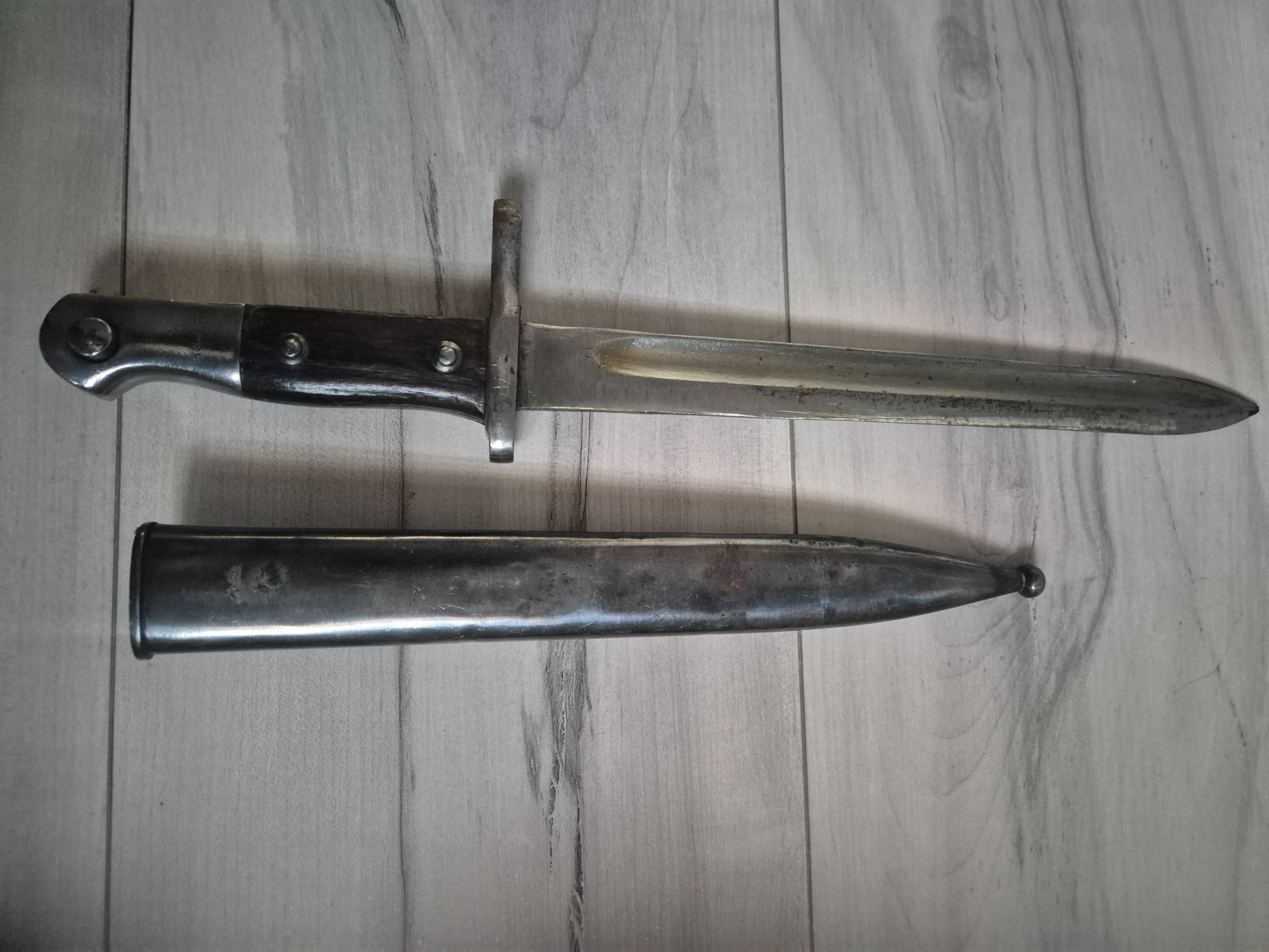 Türkisches Mauser Bajonett Modell 1935 - Ankara - inkl Scheide – Bild 3