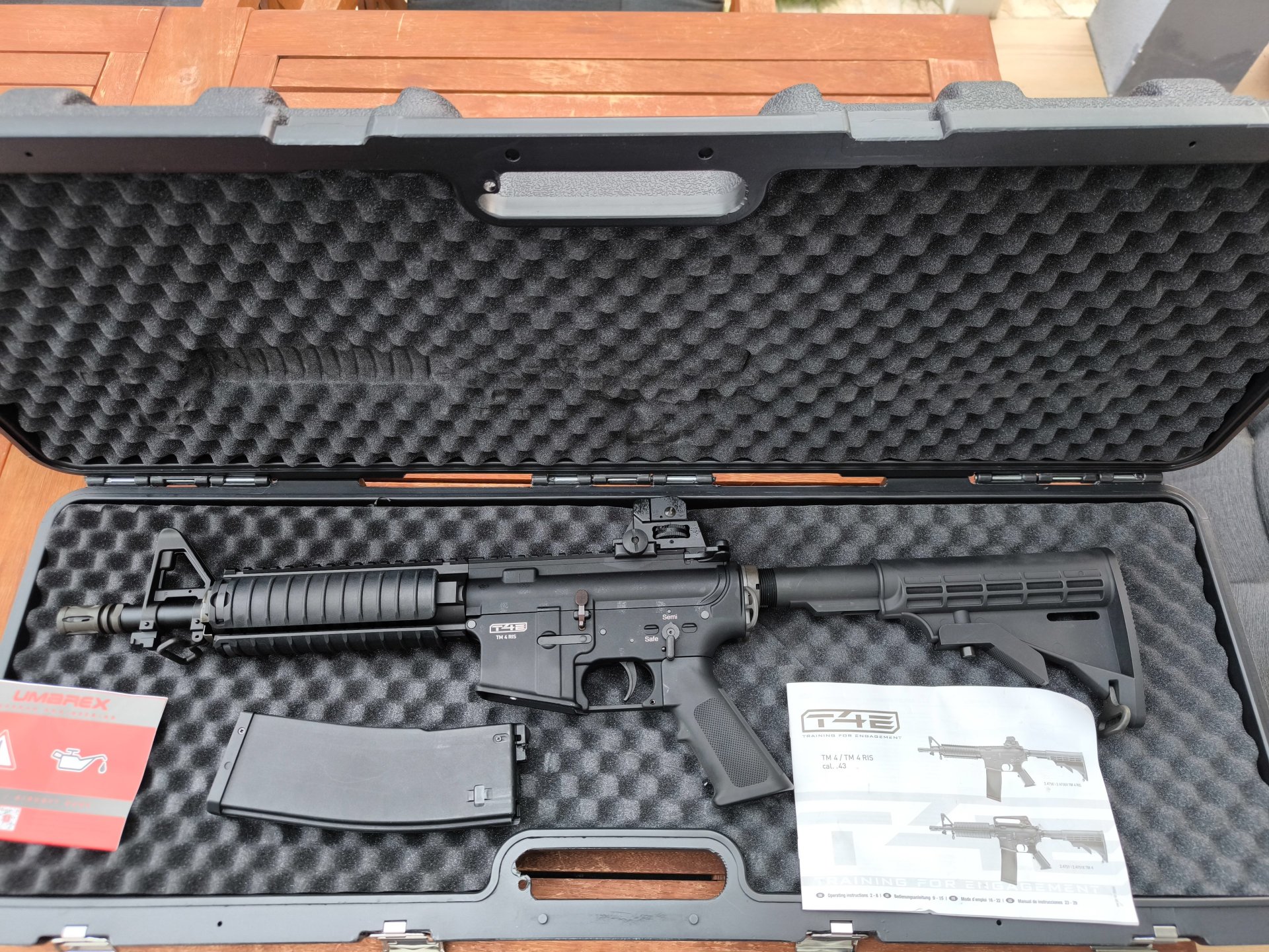 Umarex T4E TM4 RIS Kaliber .43 – inklusive Koffer und Zubehör – Bild 1