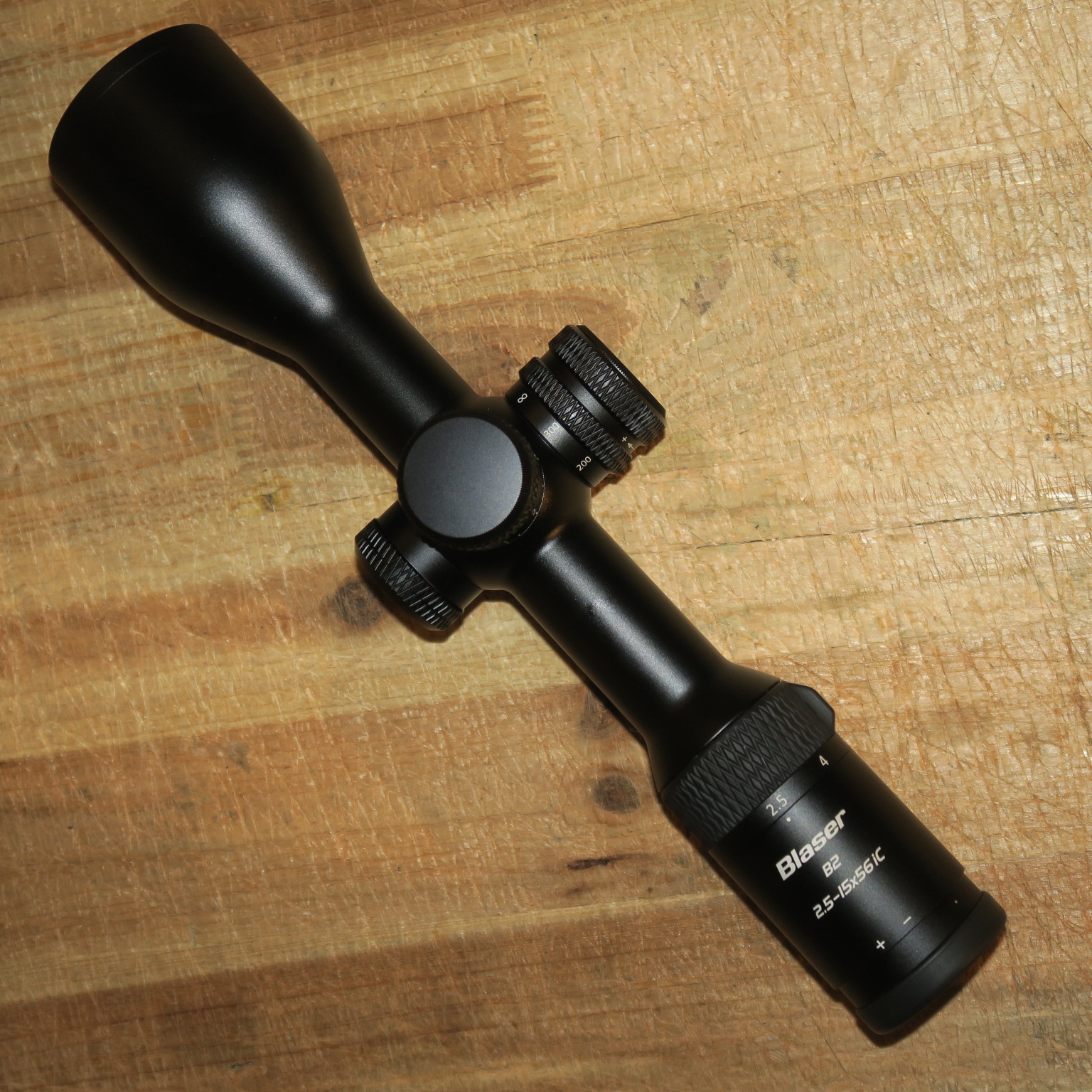 original BLASER B2 2,5-15x56 iC mit LEUCHTABSEHEN und QDC + INNESCHIENE zeiss swarovski – Bild 2