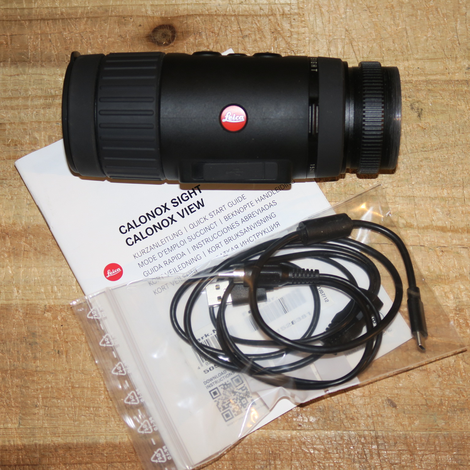 original LEICA CALONOX SIGHT mit Anleitung und Zubehör thermtec hikmicro pulsar blaser – Bild 1