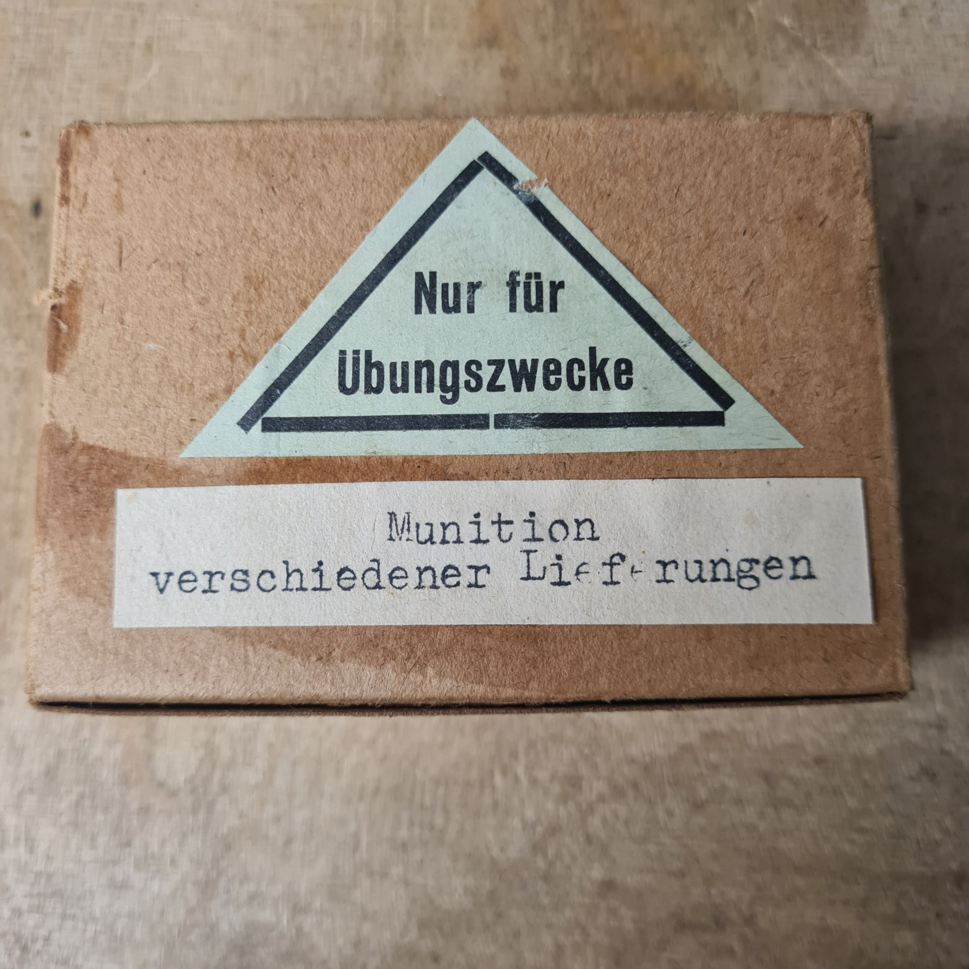 6 Patronenschachteln 8 x 57 - Wehrmacht – Bild 2