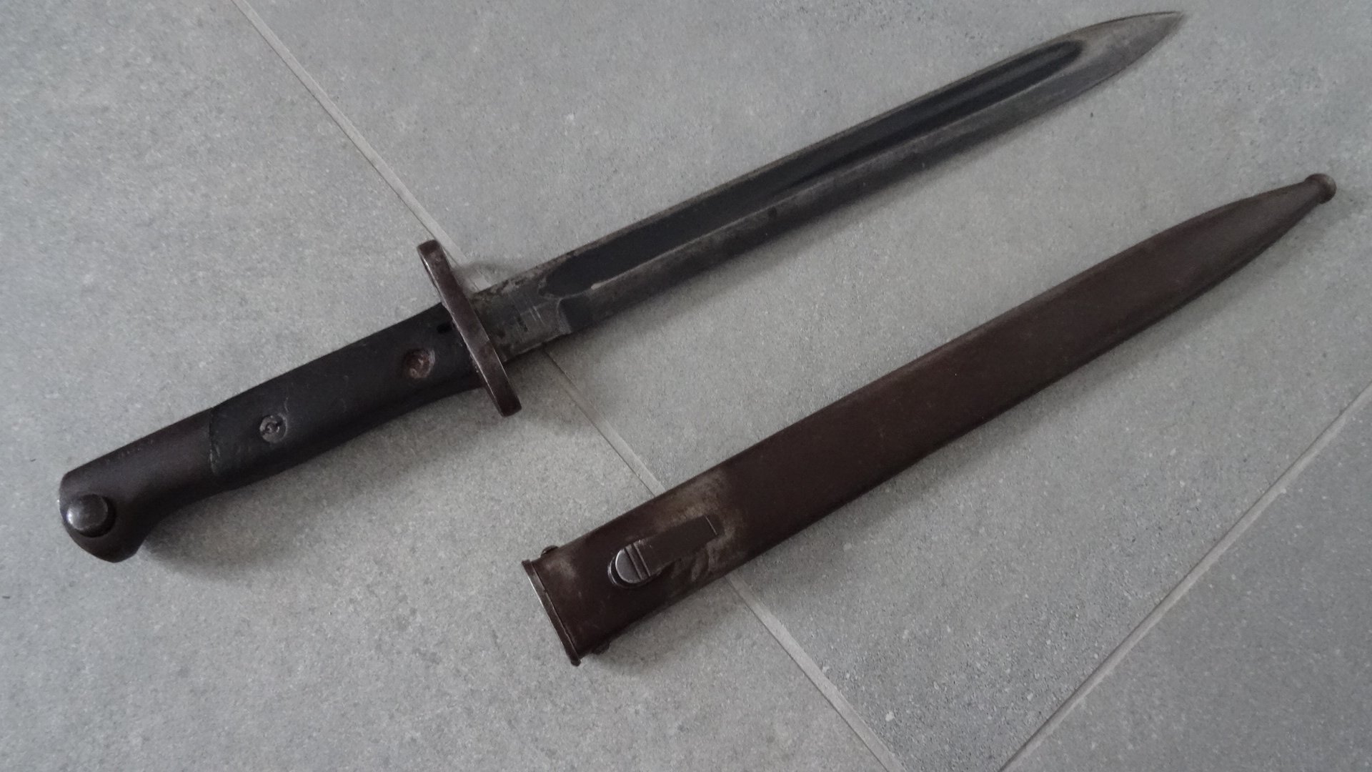 Bajonett M1904 Simson & Co Suhl Thüringen , für Mauser Gewehr G98 ......? – Bild 5