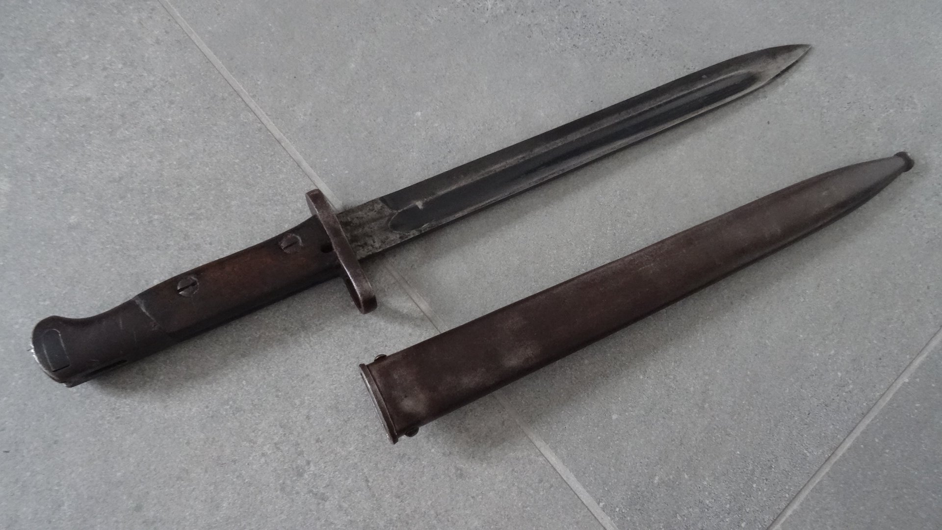 Bajonett M1904 Simson & Co Suhl Thüringen , für Mauser Gewehr G98 ......? – Bild 6