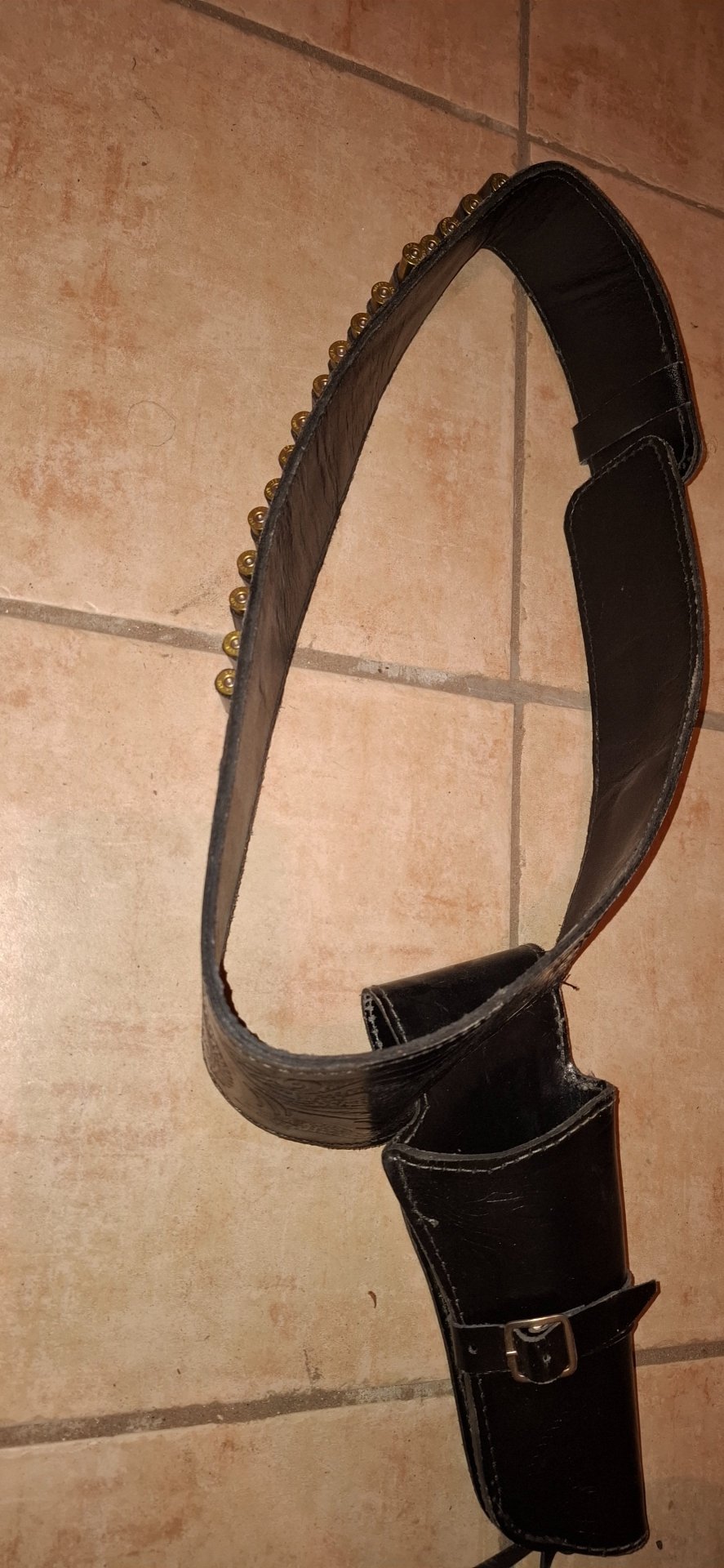 Western Holster mit Dekopatronen .357 Mag gebraucht – Bild 4