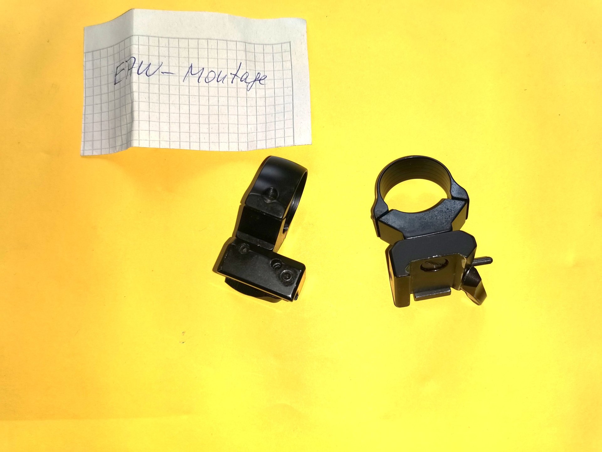 ZF-Montage Picatinny von EAW 25,4 mm Schnellspannmontage – Bild 1