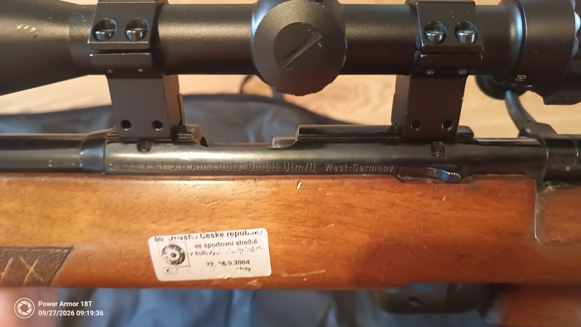 Anschütz Modell 1408 ED Super (Laufende Scheibe) - Kal. .22 LR – Bild 7