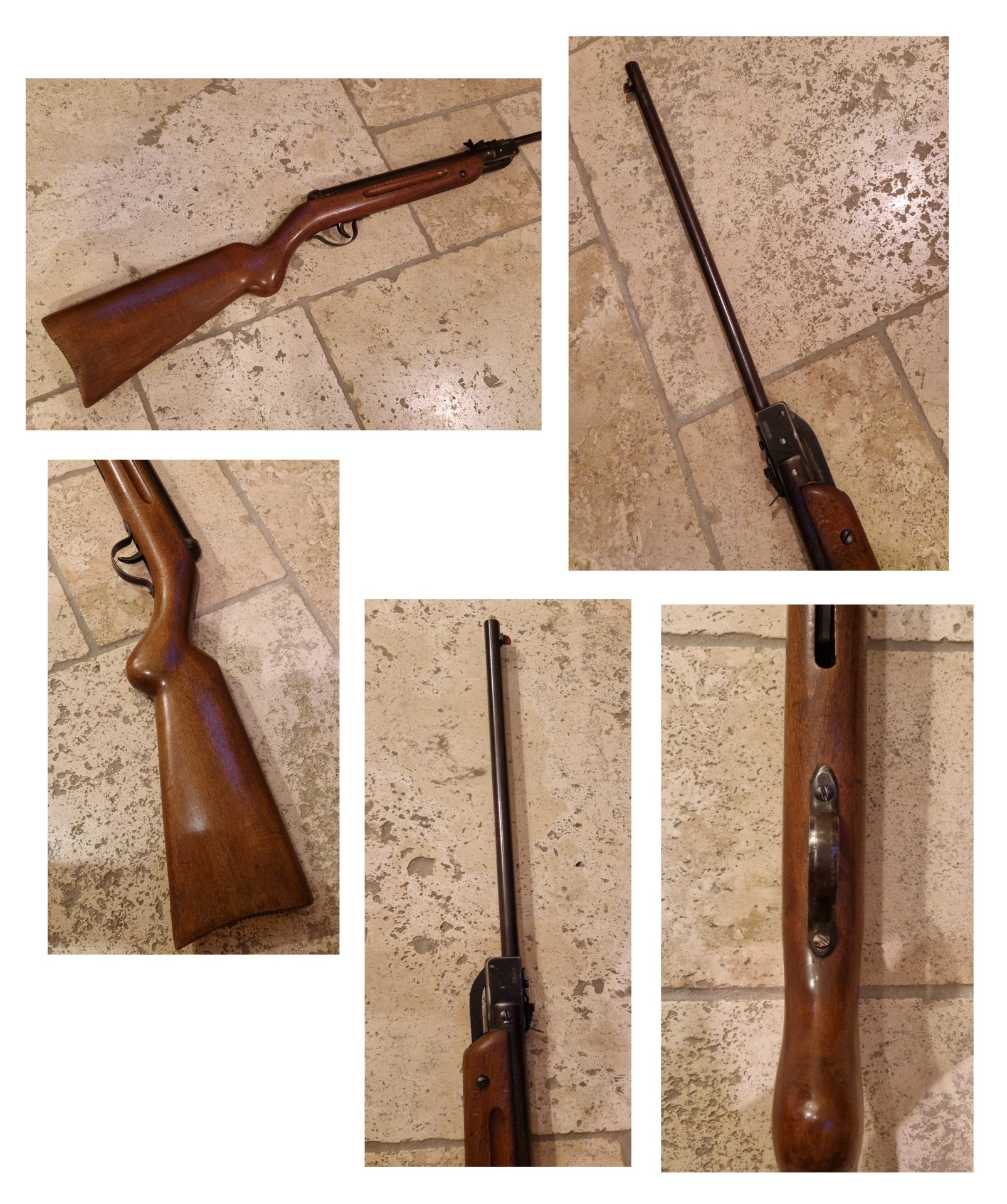 Wagria Luftgewehr, Kal. 4,5 mm, selten, guter Zustand, Bj. um 1955 – Bild 2