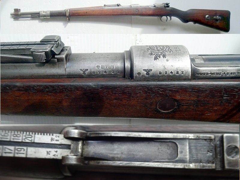 Rep. Büchse, Karabiner K98, 1937, Mauser Werke A.G. Oberndorf am Neckar, Kal. 8x57IS – Bild 1