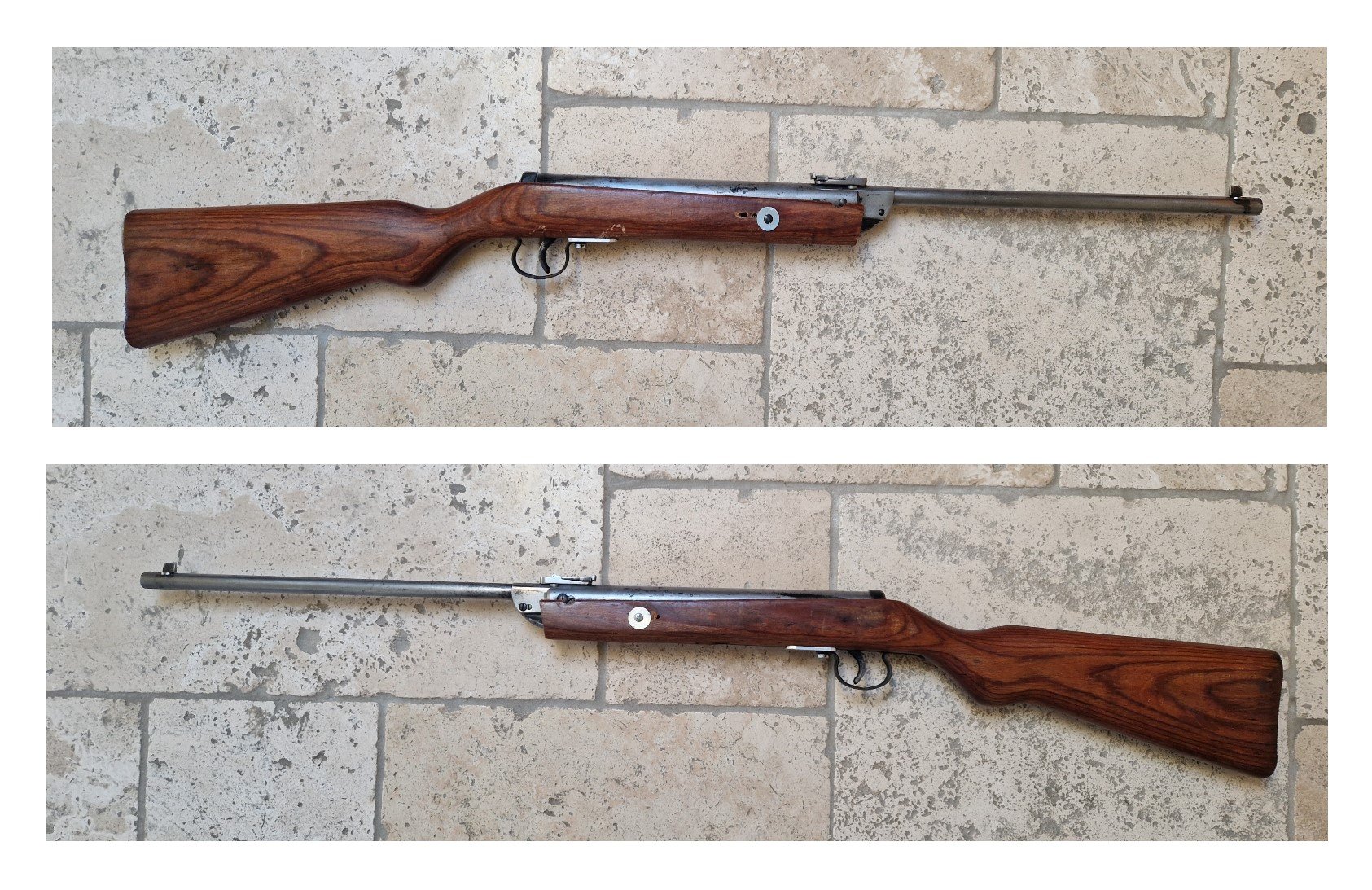 Diana 25 Luftgewehr im Haenel 49a Schaft, Kal. 4,5mm, Bj. 1965 – Bild 1