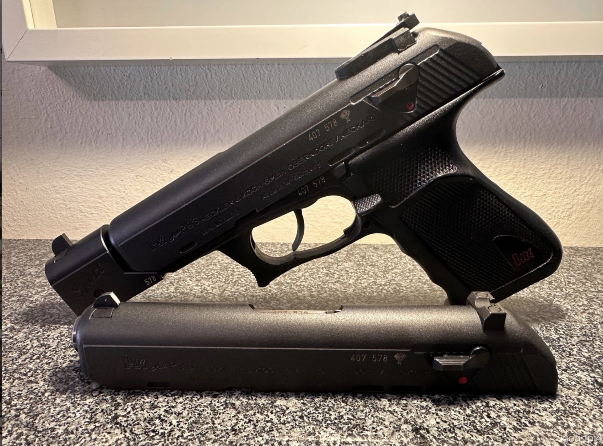 Heckler Koch HK P9S Sport 45 ACP + Wechselsystem 45 Auto – Bild 1