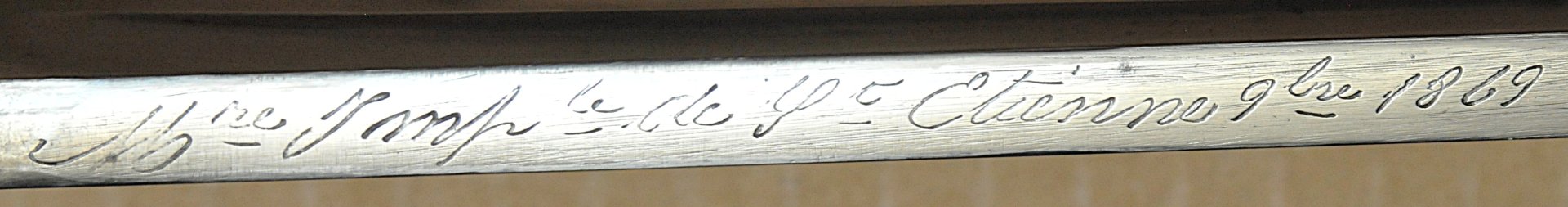 Französisches 1866 Bajonett Nr 3 nummerngleich – Bild 4